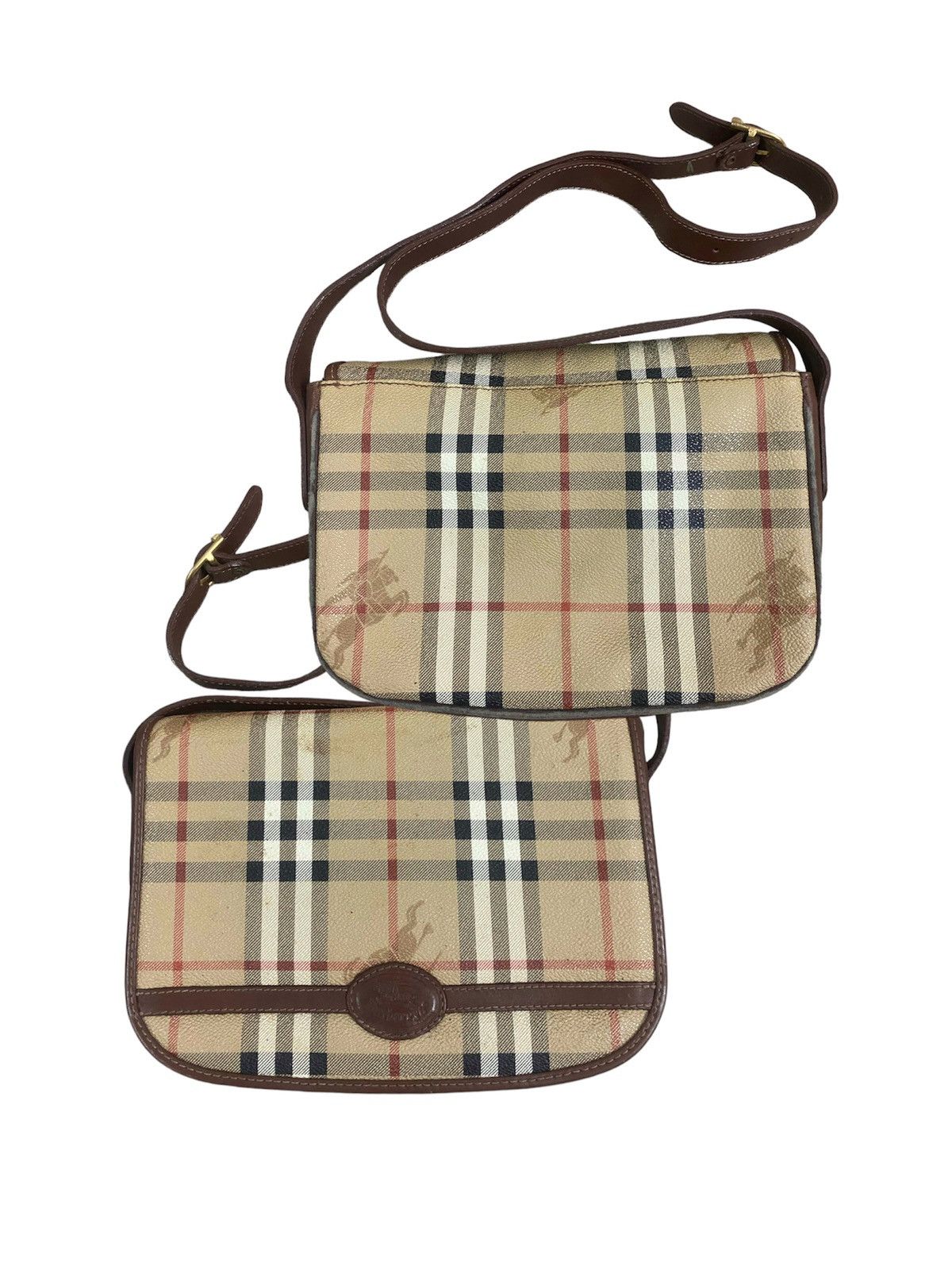 Burberry Vintage Burberry Nova Check Crossbody Sling Bag Size ONE SIZE - 3 Thumbnail