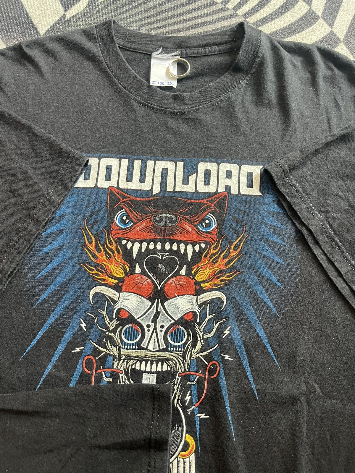 Band Tees Vintage DOWNLOAD MUSIC FESTIVAL Park 2014’s Tour tshirt Size US XXL / EU 58 / 5 - 8 Thumbnail
