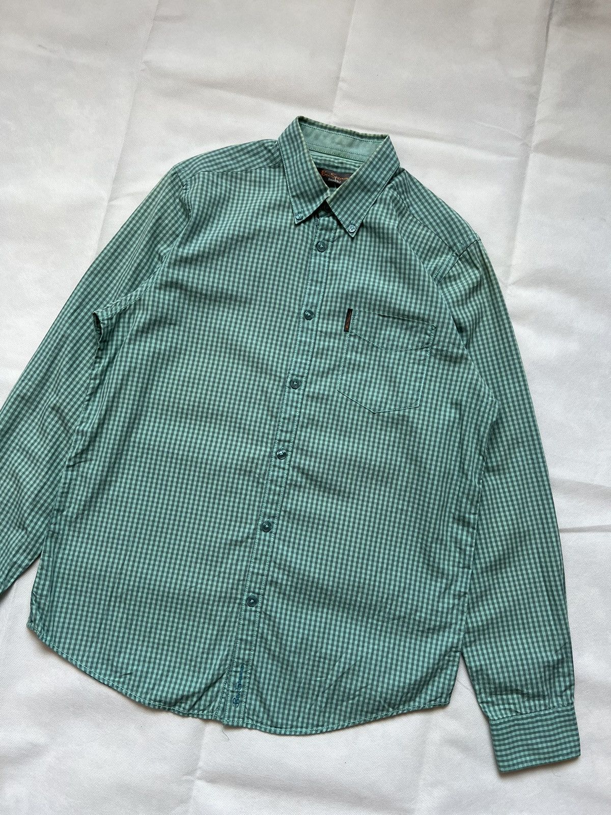 Ben Sherman Ben Sherman Checkered Button Up Flannel Size US M / EU 48-50 / 2 - 4 Thumbnail
