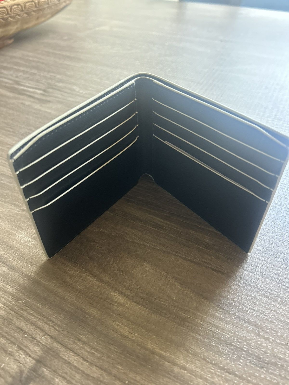 Off-White Off-White Logo Monogram Leather Bifold Wallet Size ONE SIZE - 4 Thumbnail