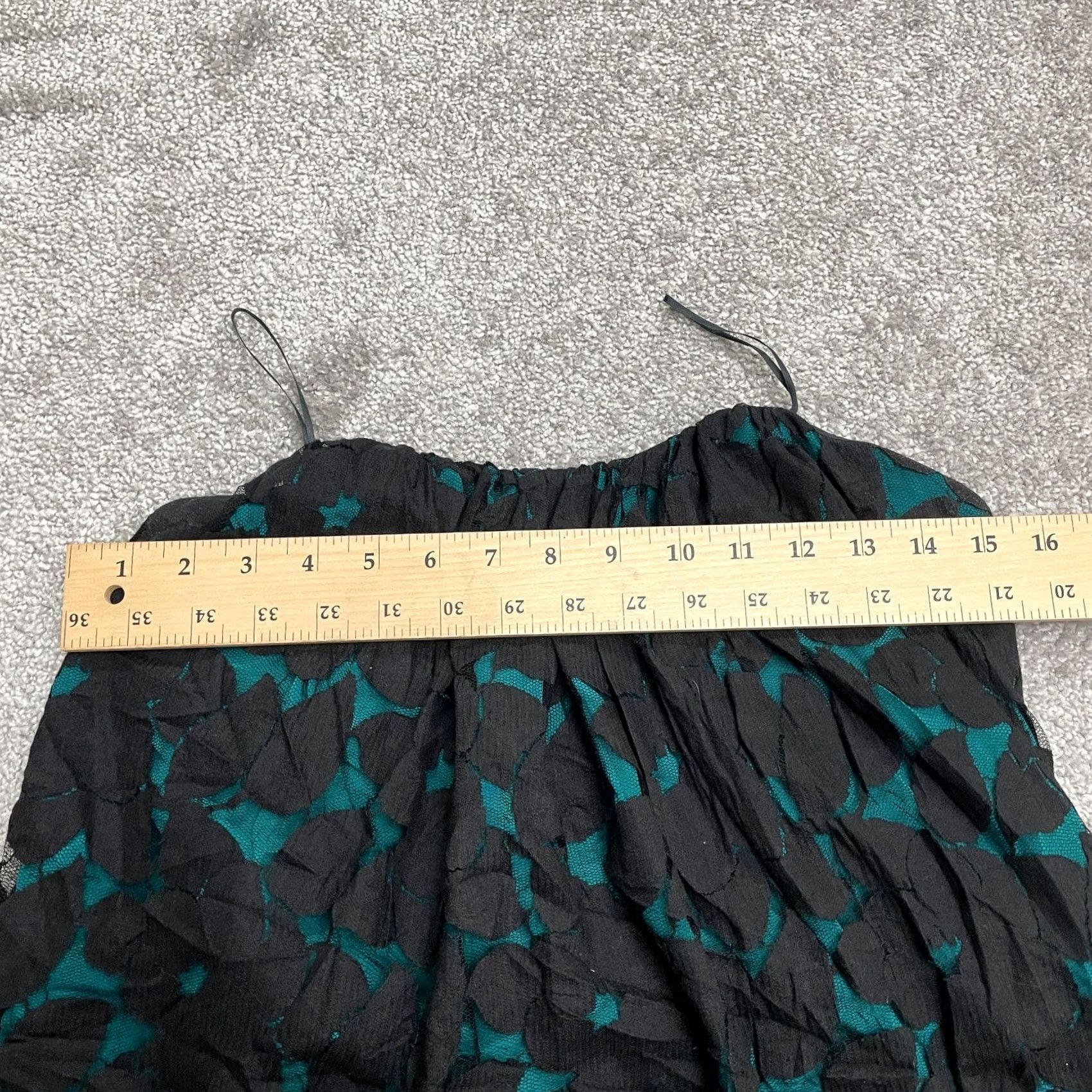 Vintage VINTAGE Leona By Lauren Leonard Strapless Wired Blouse Womens 4 Black Silk Lace Shirt Sleeveless Bohemian Classic Outdoor Size S / US 4 / IT 40 - 7 Thumbnail