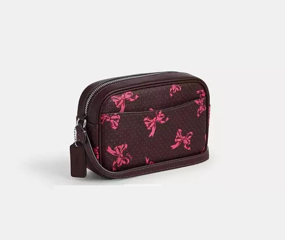 Coach Mini Jamie Camera Bag With Bow Print CAA97 Size ONE SIZE - 8 Thumbnail