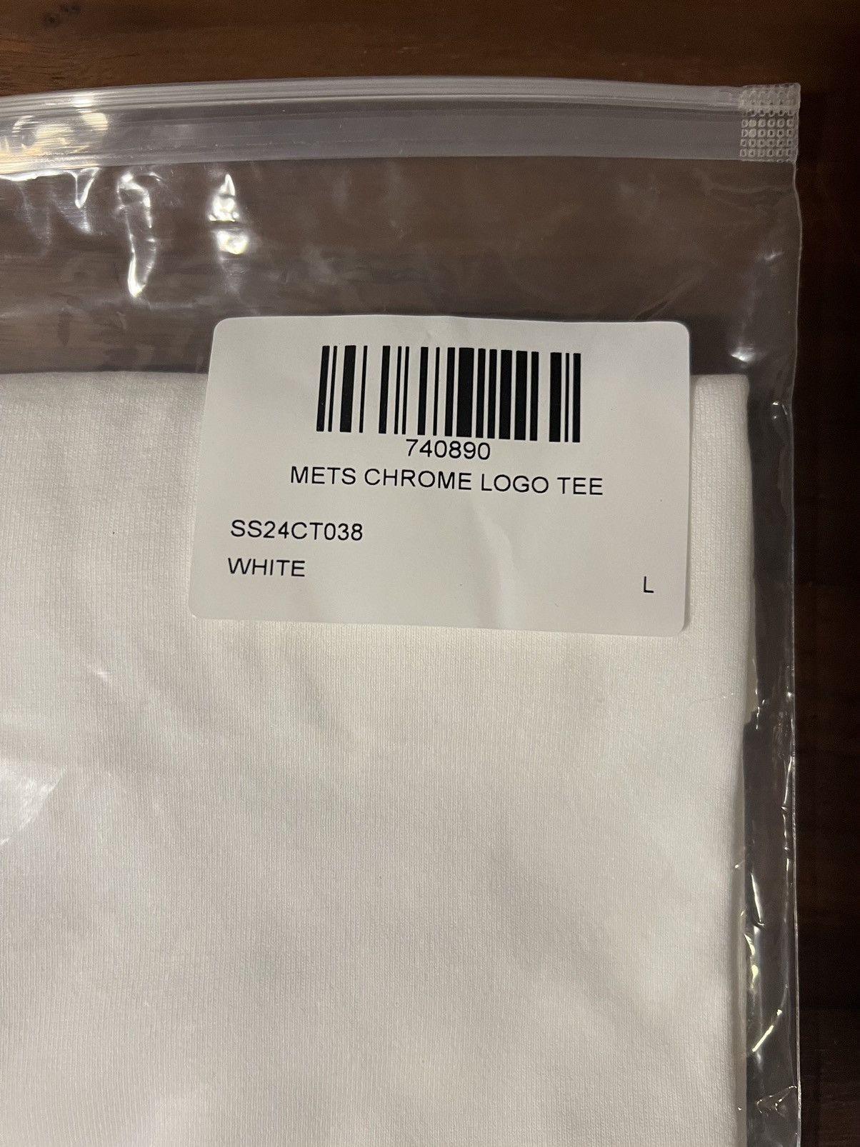 Aime Leon Dore Aime Leon Dore ALD / New York Mets Big Chrome Logo Tee Large Size US L / EU 52-54 / 3 - 5 Thumbnail