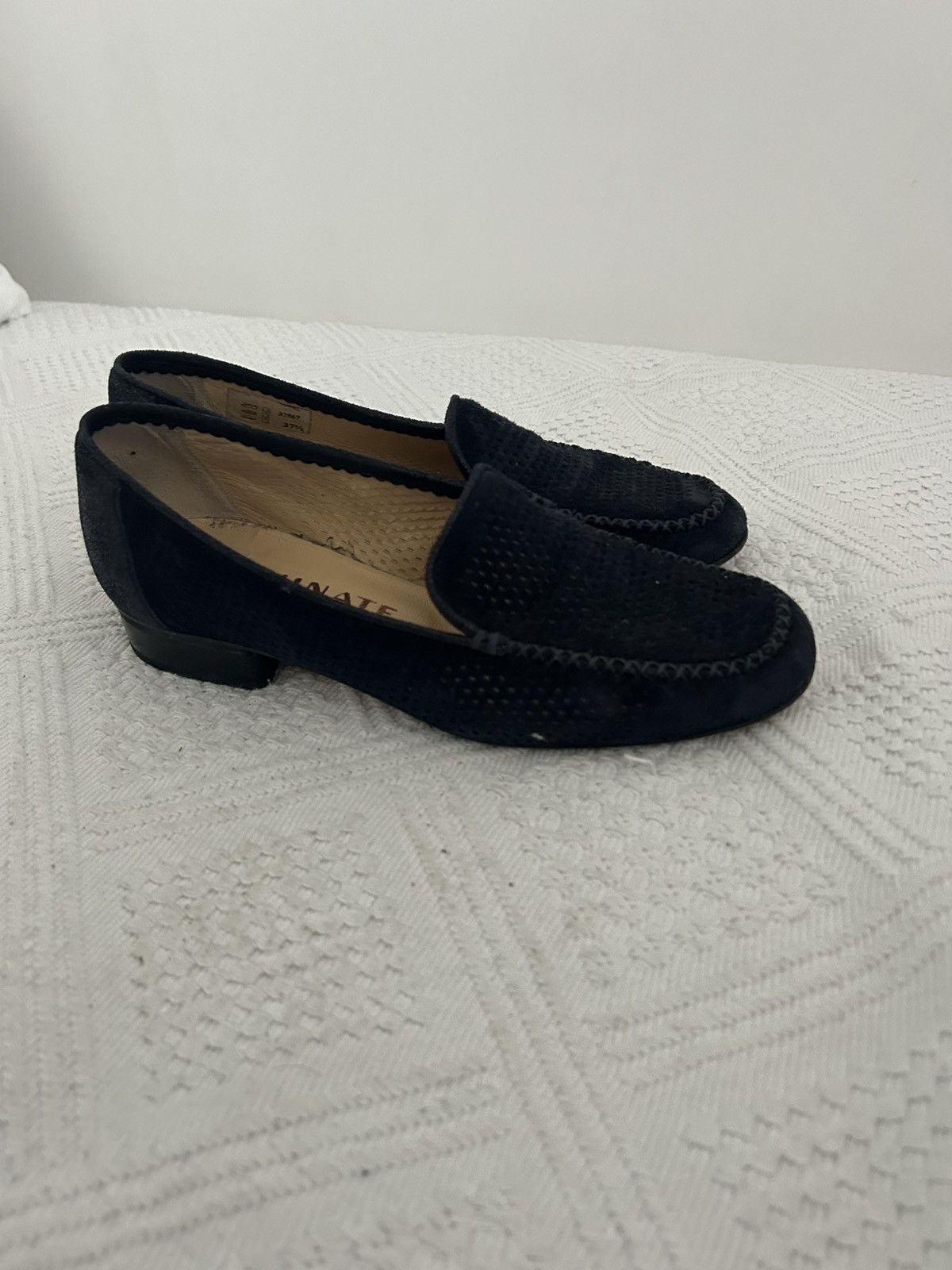 Other Navy suede loafers Size US 7.5 / IT 37.5 - 1 Thumbnail