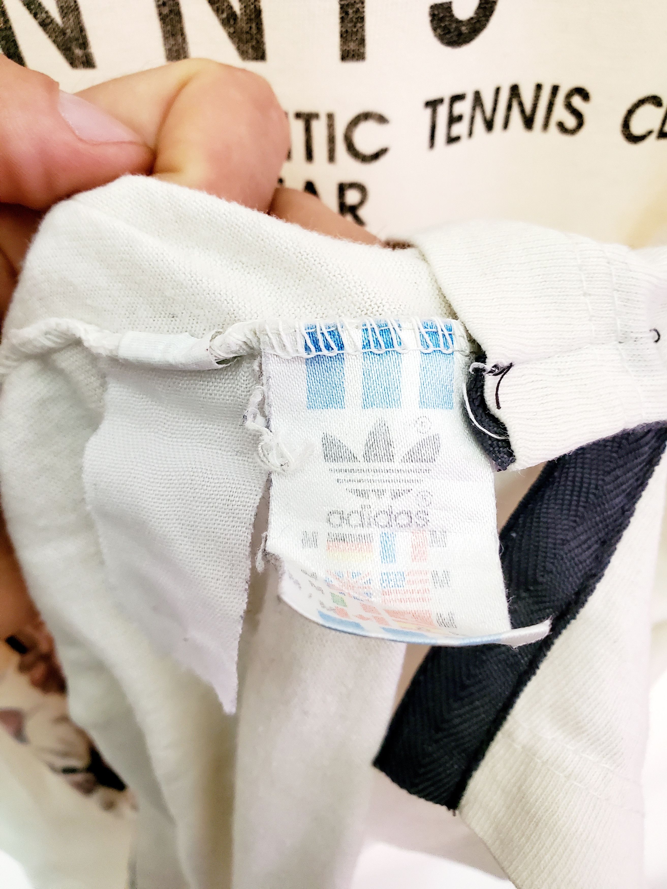 Adidas × Vintage Vintage 90s Adidas Tennis Tee shirt size Xl Size US XL / EU 56 / 4 - 5 Thumbnail