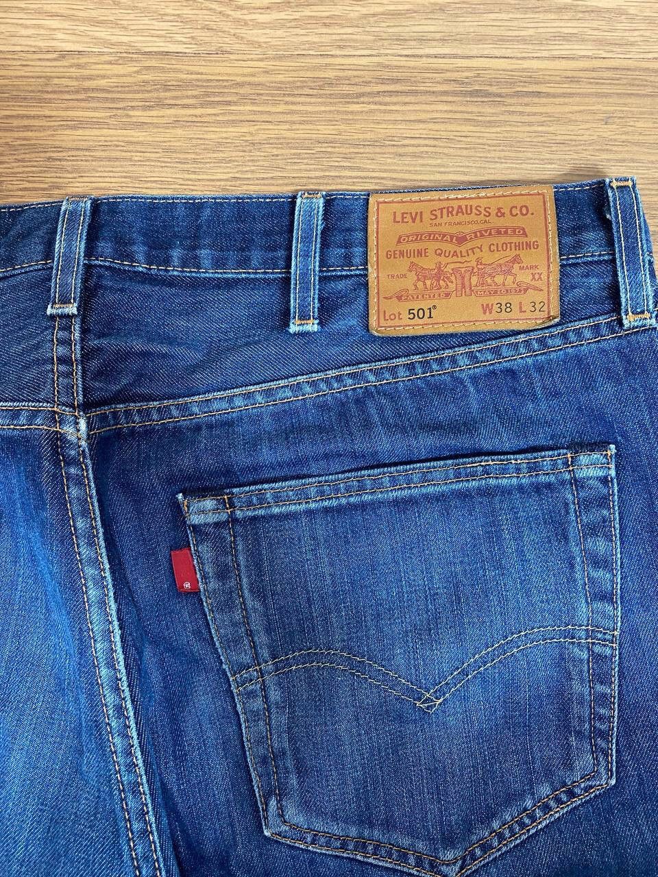 Levi's × Vintage Vintage Levi's 501 Jeans 38x32 Size US 38 / EU 54 - 18 Thumbnail