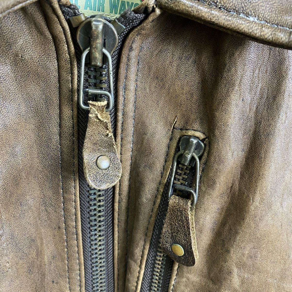 Japanese Brand Vintage A2 ROBO leather jacket Size US M / EU 48-50 / 2 - 13 Thumbnail