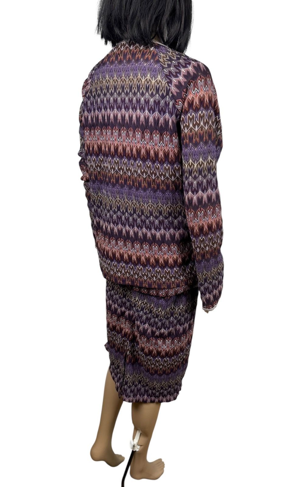 Missoni Missoni Knit Skirt Suit 3 Peace Cardigan Tank Top size L Size L / US 10 / IT 46 - 5 Thumbnail