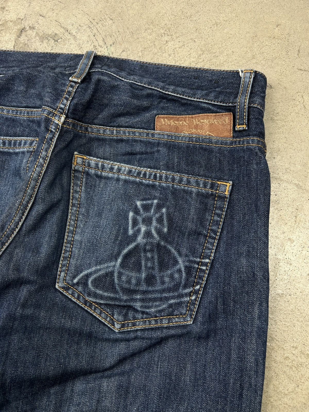 Vivienne Westwood Vivienne Westwood - Chaos Denim Jeans Size US 31 - 25 Thumbnail
