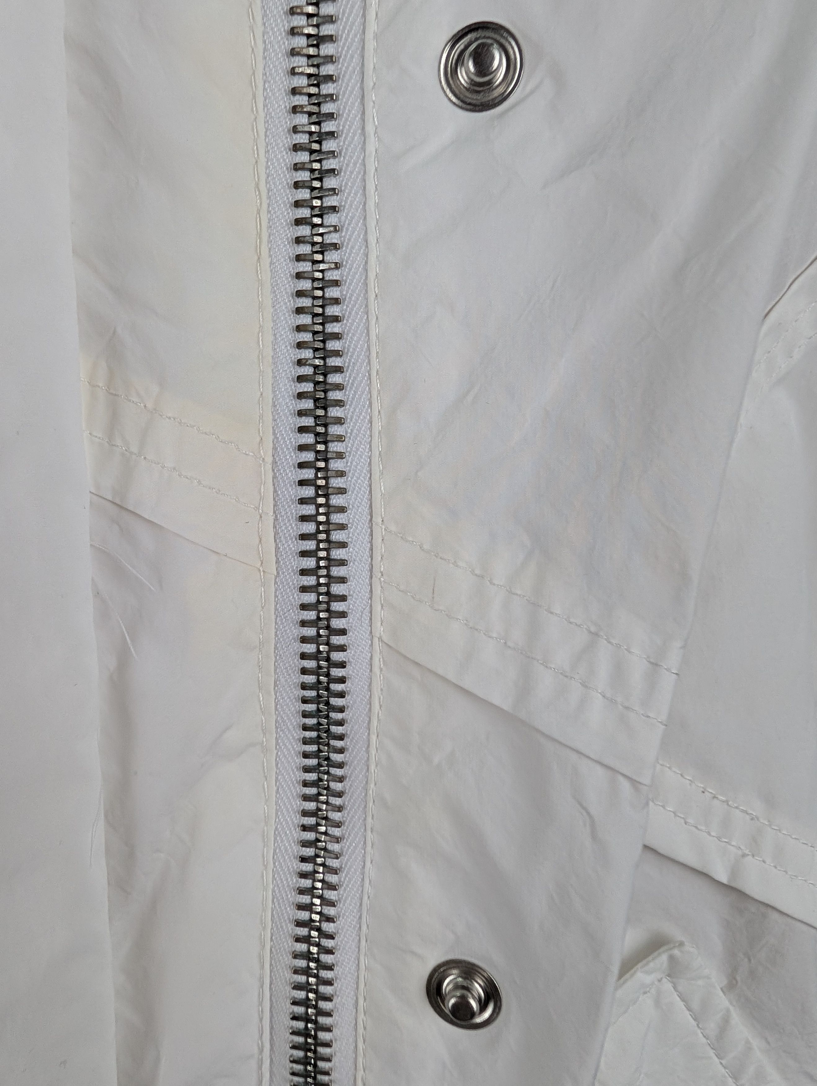 Moncler Moncler Genius 2 Moncler 1952 White Hooded Windbreaker Size XXS / US 00 / IT 34 - 10 Thumbnail