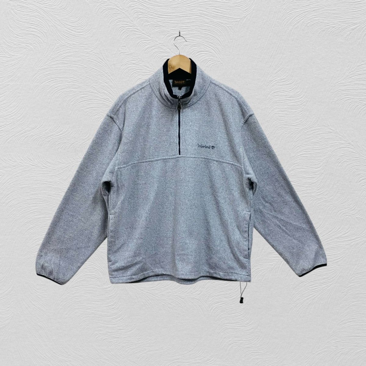 Timberland Vintage Timberland fleece sweater half zipper Size US XL / EU 56 / 4 - 1 Thumbnail