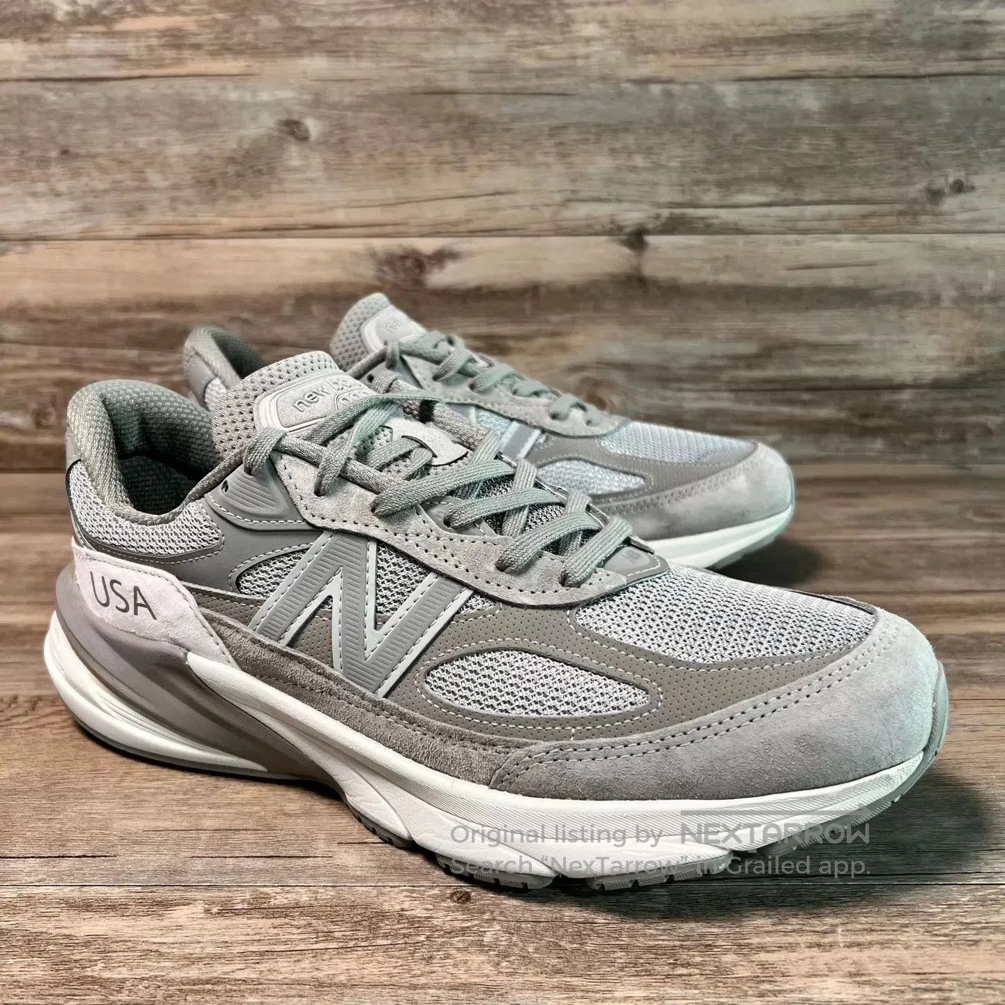 New Balance Gray Low-Top Sneakers Size 10. Size US 10 / EU 43 - 2 Thumbnail