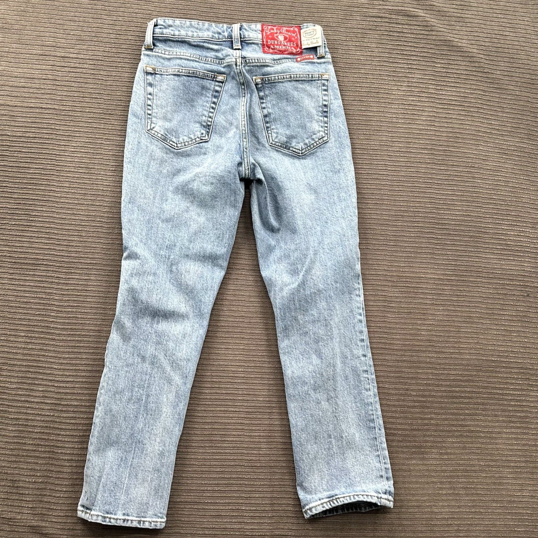 Lucky Brand Lucky Brand Jeans Dungarees Bridgette Straight Size 27 Large Blue Denim 90s City USA Womens Regular Vintage No N/A Size 27" / US 4 / IT 40 - 2 Thumbnail