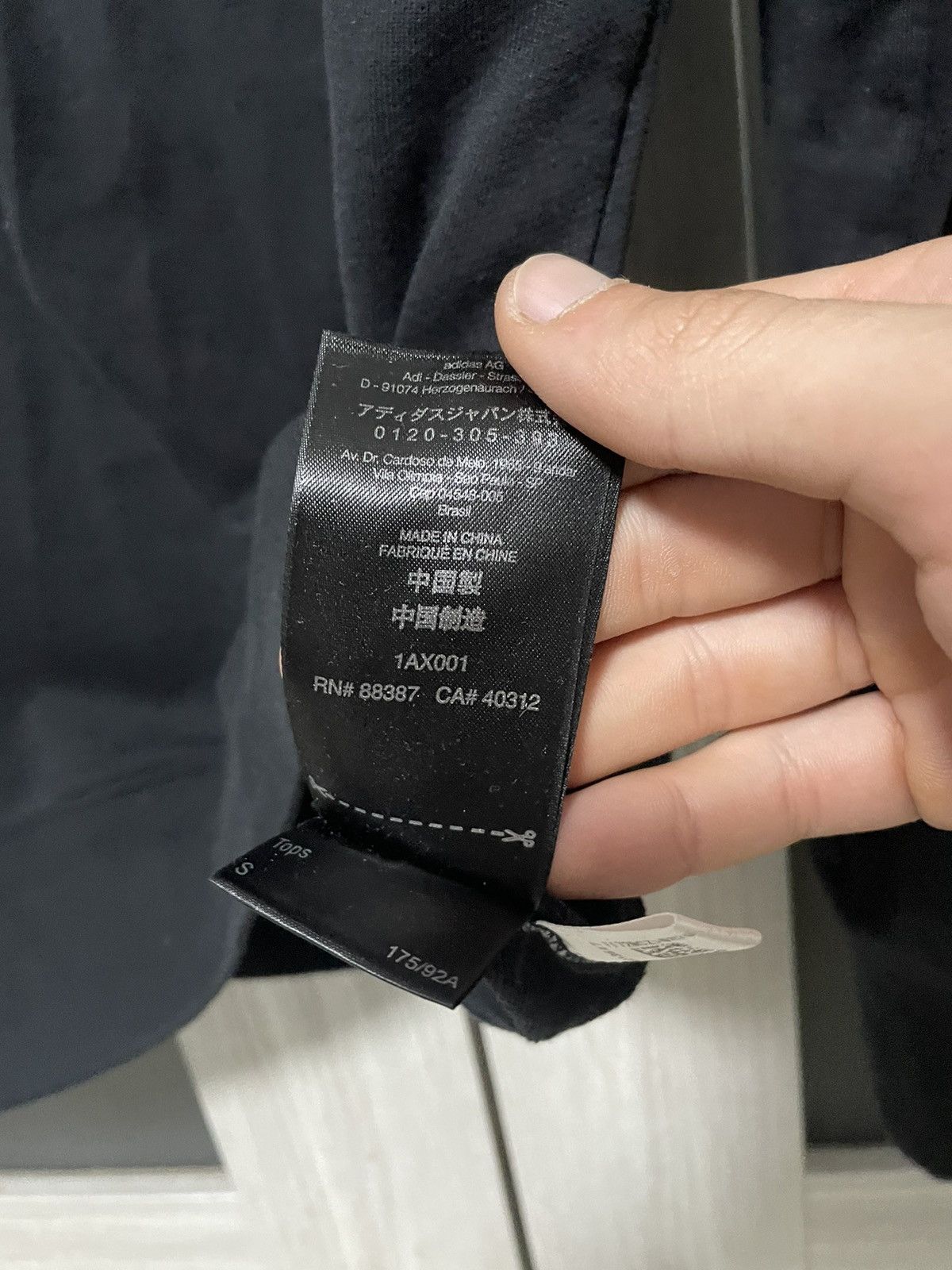 Adidas × Japanese Brand × Yohji Yamamoto Yohji Yamamoto Y3 Adidas Sweatshirt Crewneck Black Logo Size US M / EU 48-50 / 2 - 15 Thumbnail