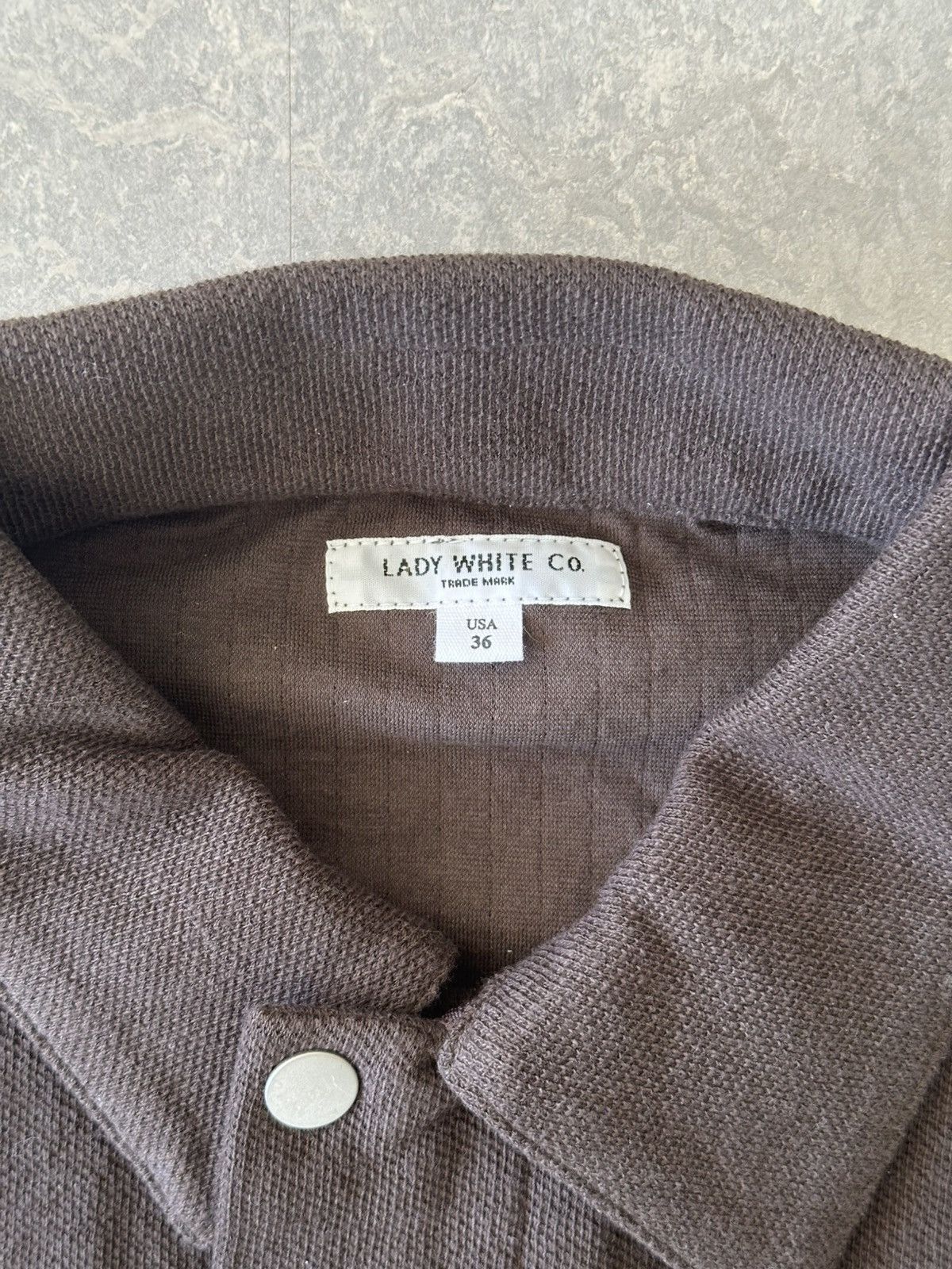 Lady White Co. Lady White Co. Double Knit Jacket — Bark Size US S / EU 44-46 / 1 - 2 Thumbnail