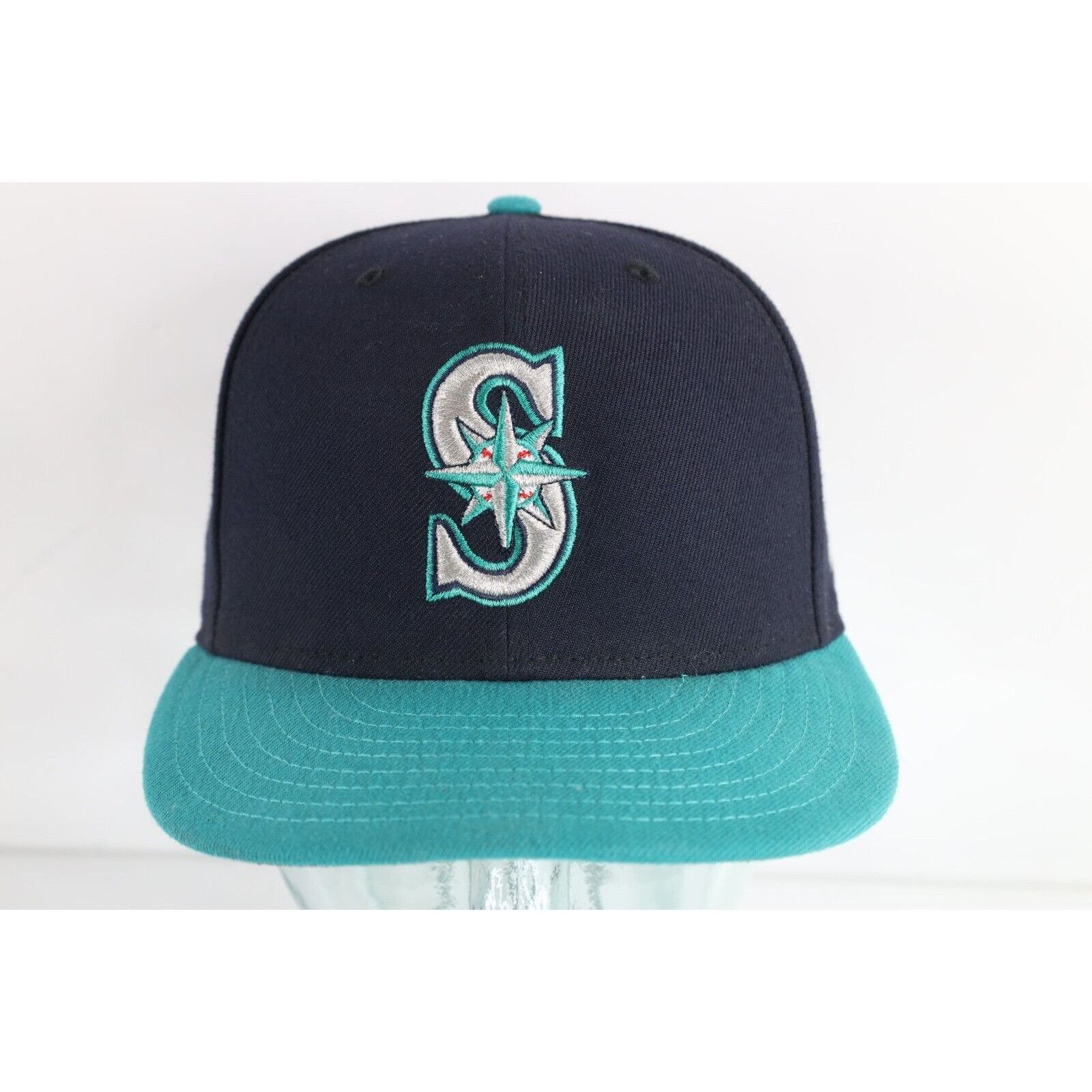 New Era × Vintage Vintage New Era Seattle Mariners Baseball Fitted Hat 7 3/8 Size ONE SIZE - 1 Thumbnail