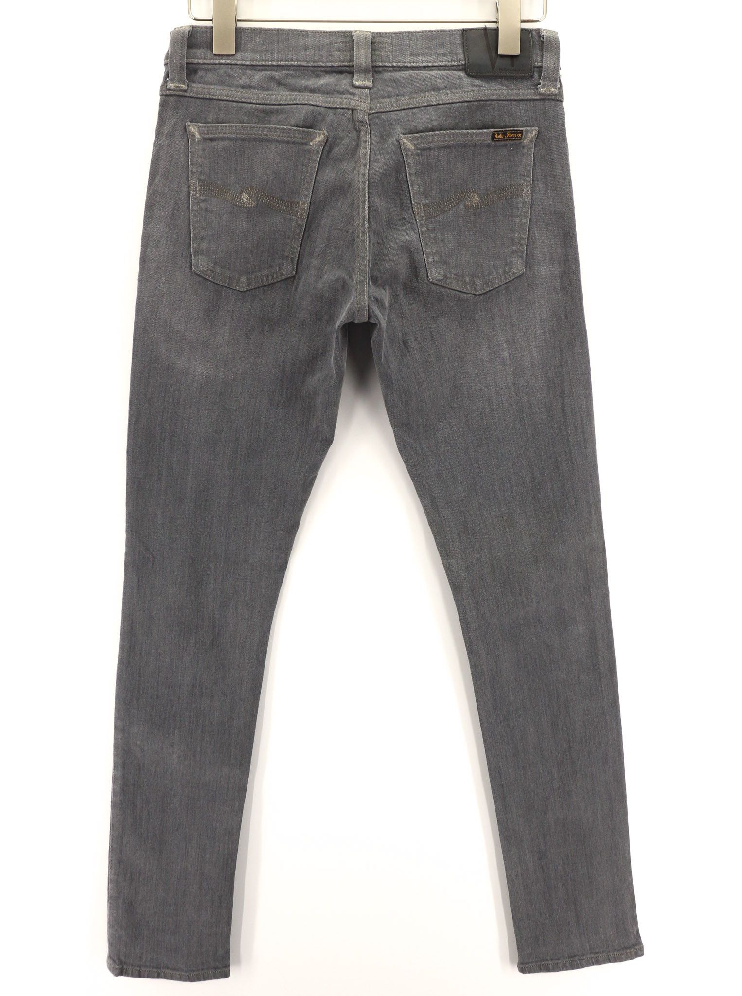 Nudie Jeans TIGHT LONG JOHN W30/L34 Organic Charcoal Jeans 80704 Size US 30 / EU 46 - 2 Thumbnail