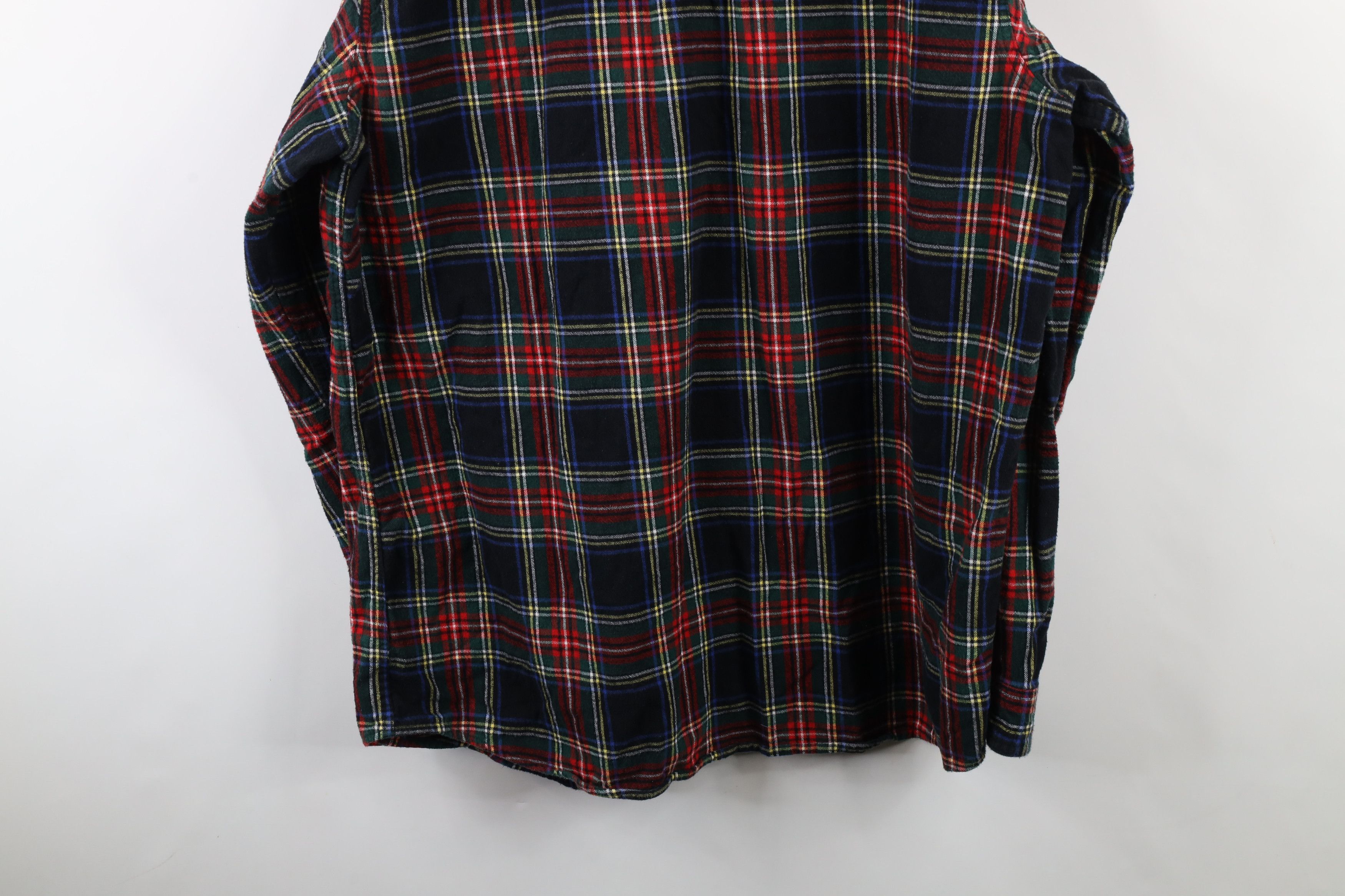 L.L. Bean × Vintage Vintage LL Bean Collared Button Down Shirt Plaid Cotton Size US XXL / EU 58 / 5 - 10 Thumbnail