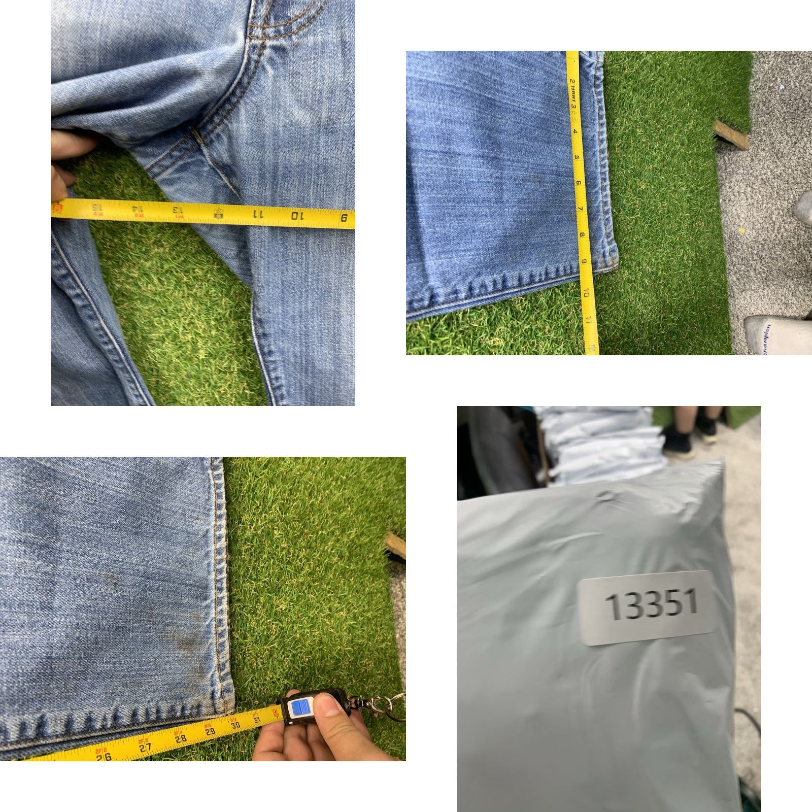 Lucky Brand VINTAGE Lucky Brand Jeans Men 34x28 Jeans Relaxed Straight Denim Blue 181 USA Vintage Mens Size US 34 / EU 50 - 8 Thumbnail