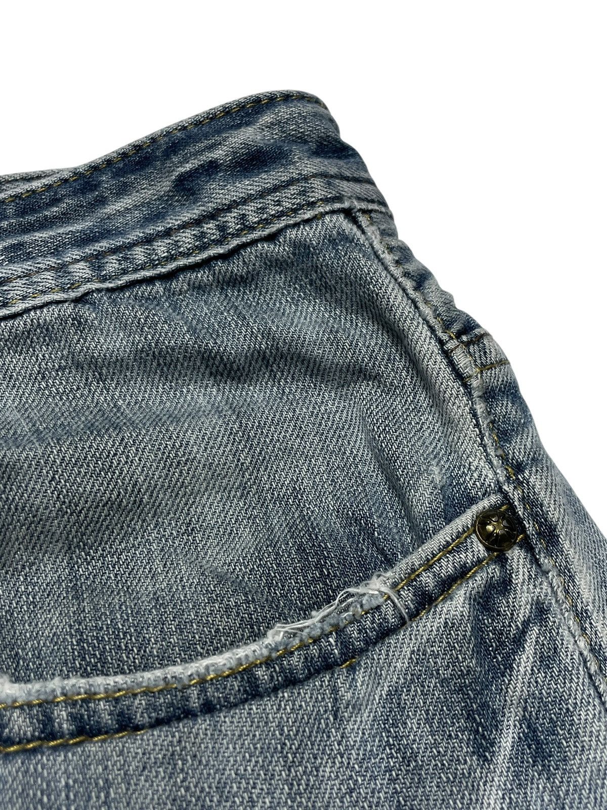 Buffalo David Bitton 2000’s Buffalo David Bitton - Light Wash Denim Pants Size US 34 / EU 50 - 8 Thumbnail