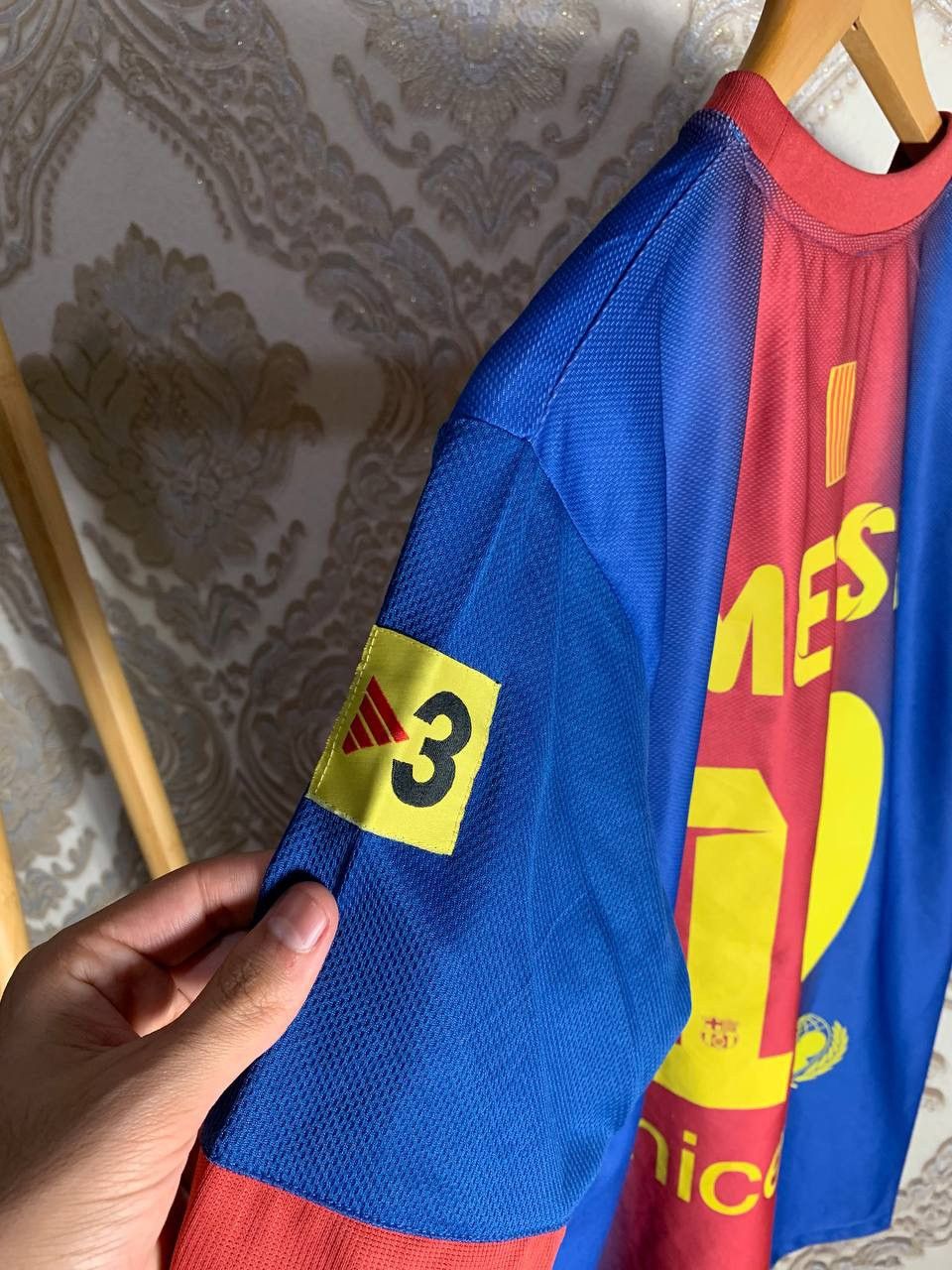 Nike × Vintage VERY RARE NIKE FC BARCELONA SPAIN SOCCER JERSEY BLOKECORE Size US XL / EU 56 / 4 - 7 Thumbnail