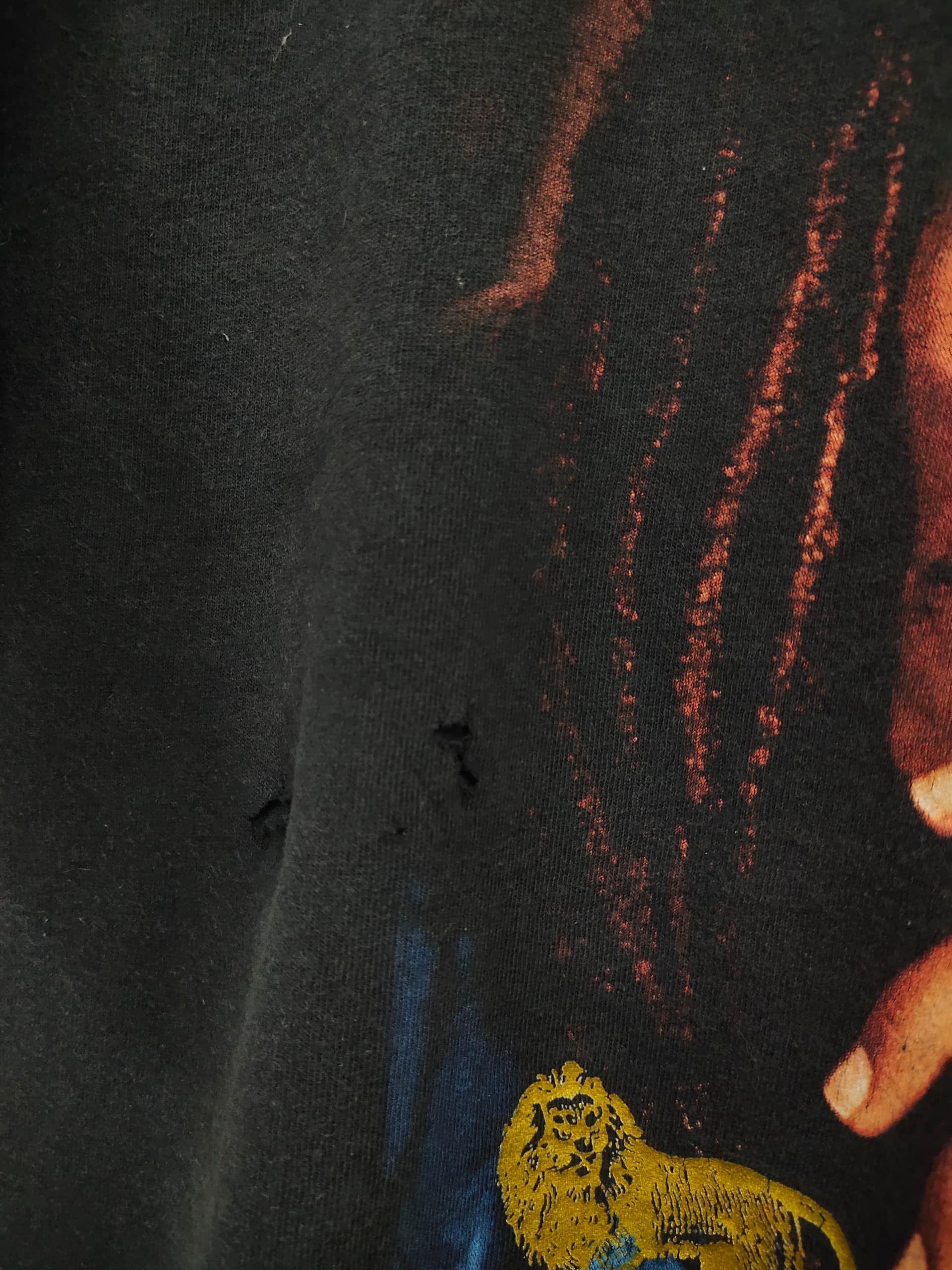 Band Tees Vintage 90s Bob Marley Photoprint band tshirt Size US L / EU 52-54 / 3 - 5 Thumbnail