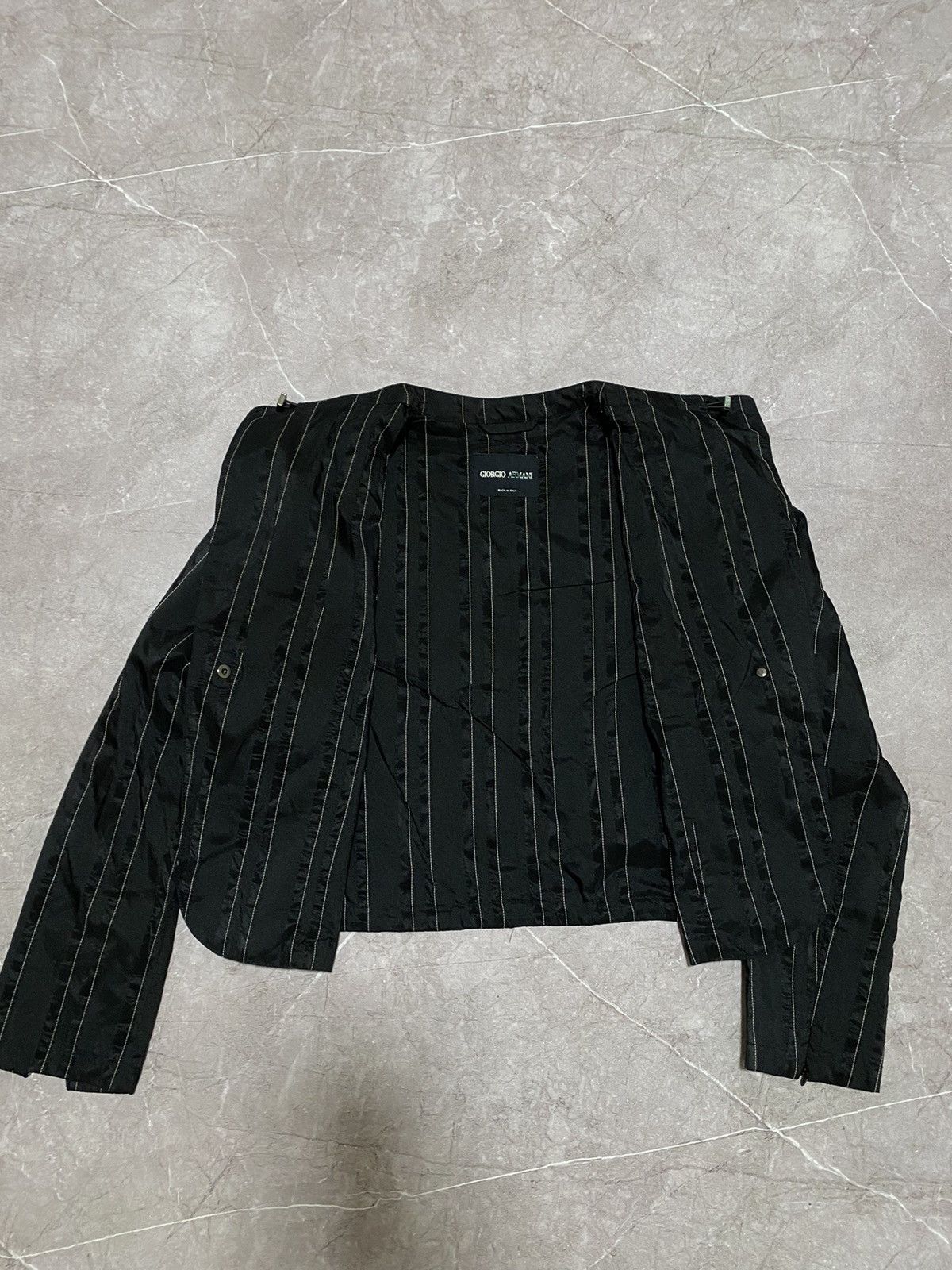 Designer × Giorgio Armani Rare Giorgio Armani Light Jacket Blazer Made in Italy Y2K Size S / US 4 / IT 40 - 8 Thumbnail