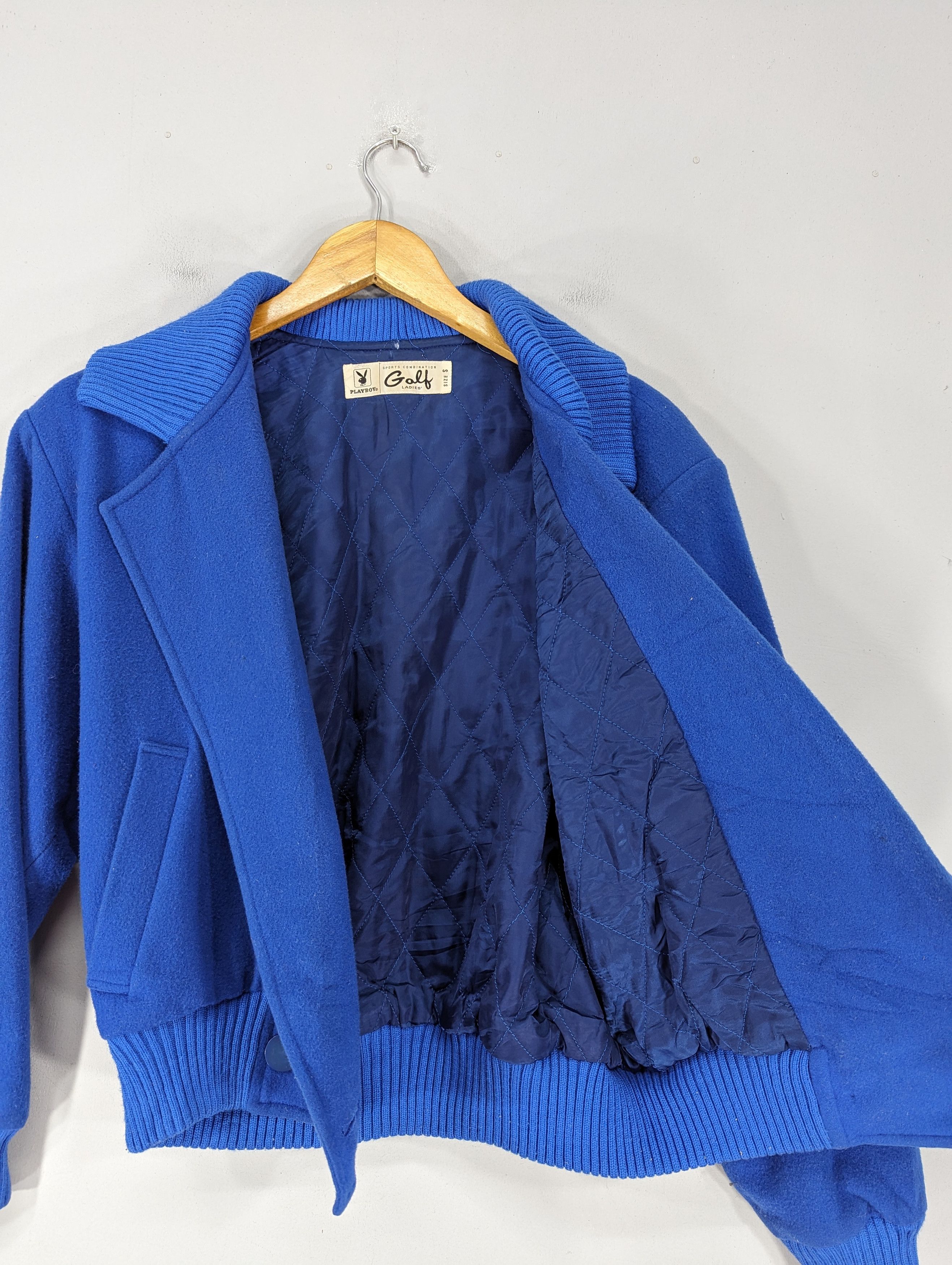 Playboy 🔥RARE🔥Vintage Playboy Golf Wool Short Jacket Size S / US 4 / IT 40 - 8 Thumbnail