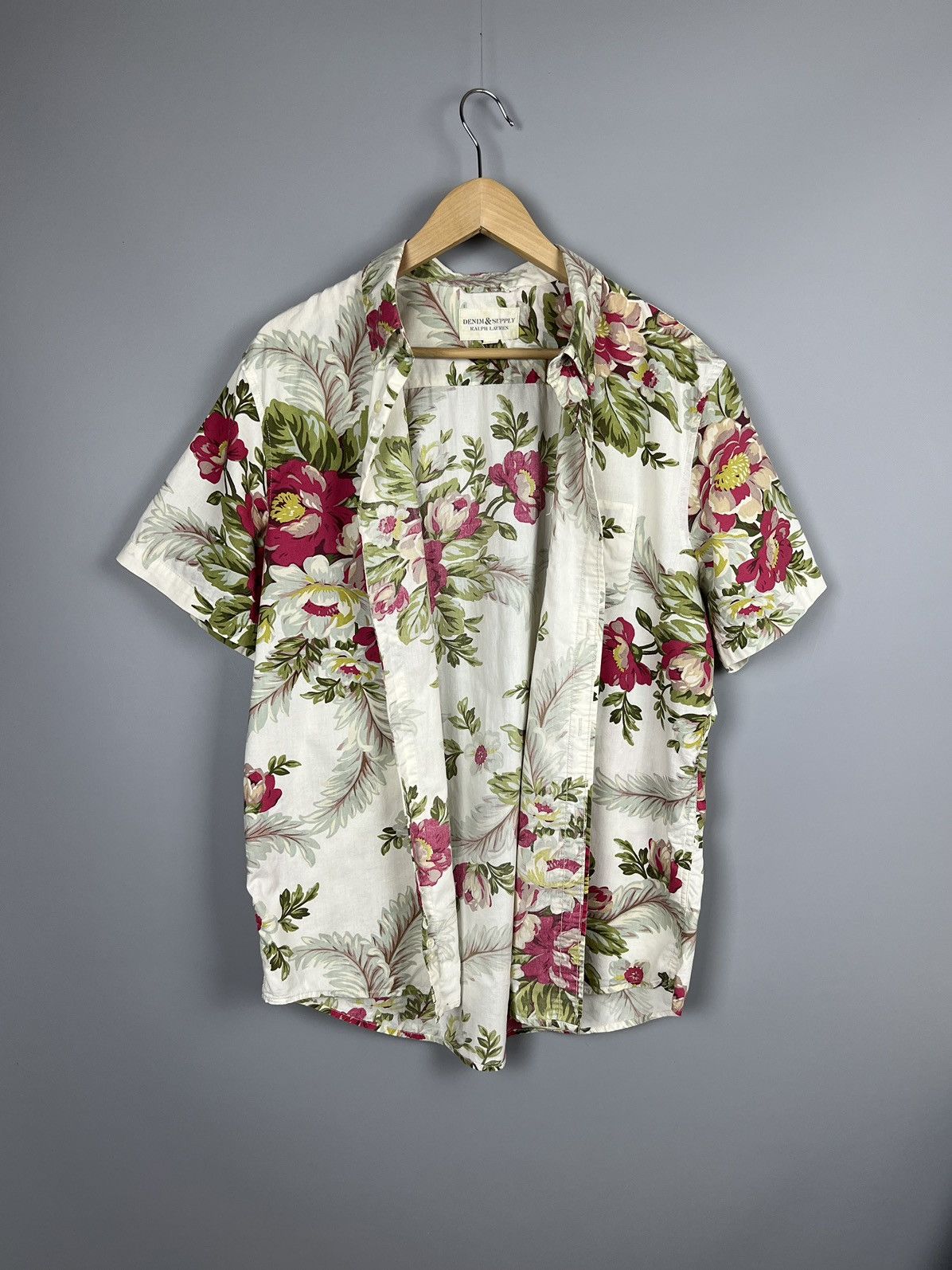Denim & Supply Ralph Lauren (L) RARE Denim&Supply Ralph Lauren Flower Shirt Size US L / EU 52-54 / 3 - 1 Thumbnail