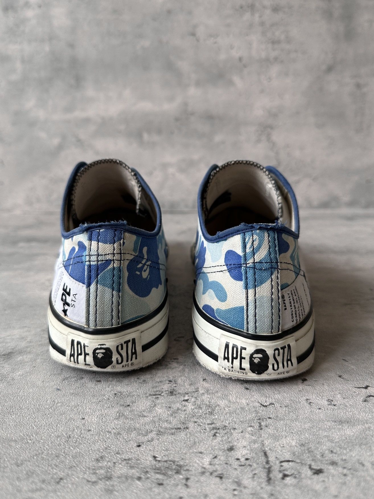 Bape ABC CAMO APE STA LOW Size US 10 / EU 43 - 8 Thumbnail