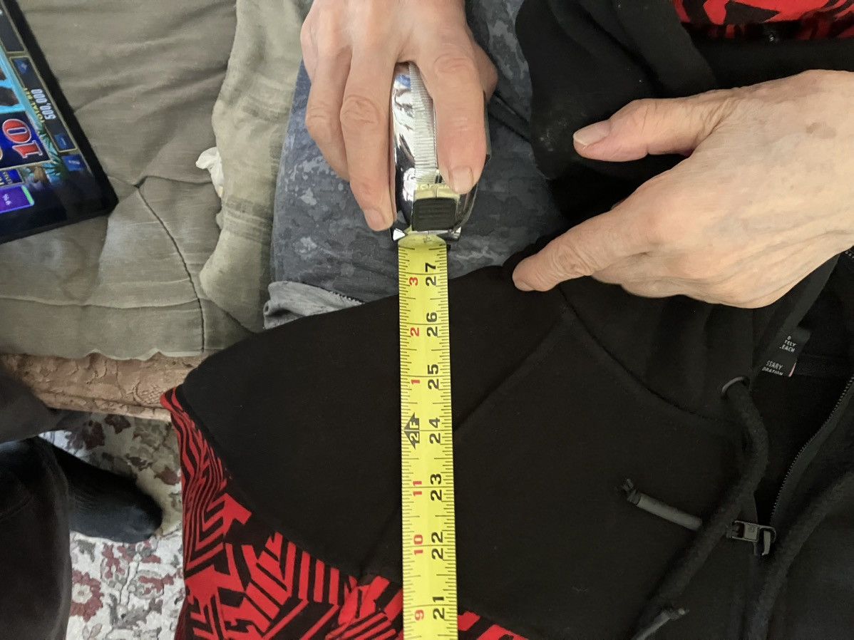 Southpole Southpole NWT Red Black Geometric Tactical Zip Hoodie M Size US M / EU 48-50 / 2 - 6 Thumbnail