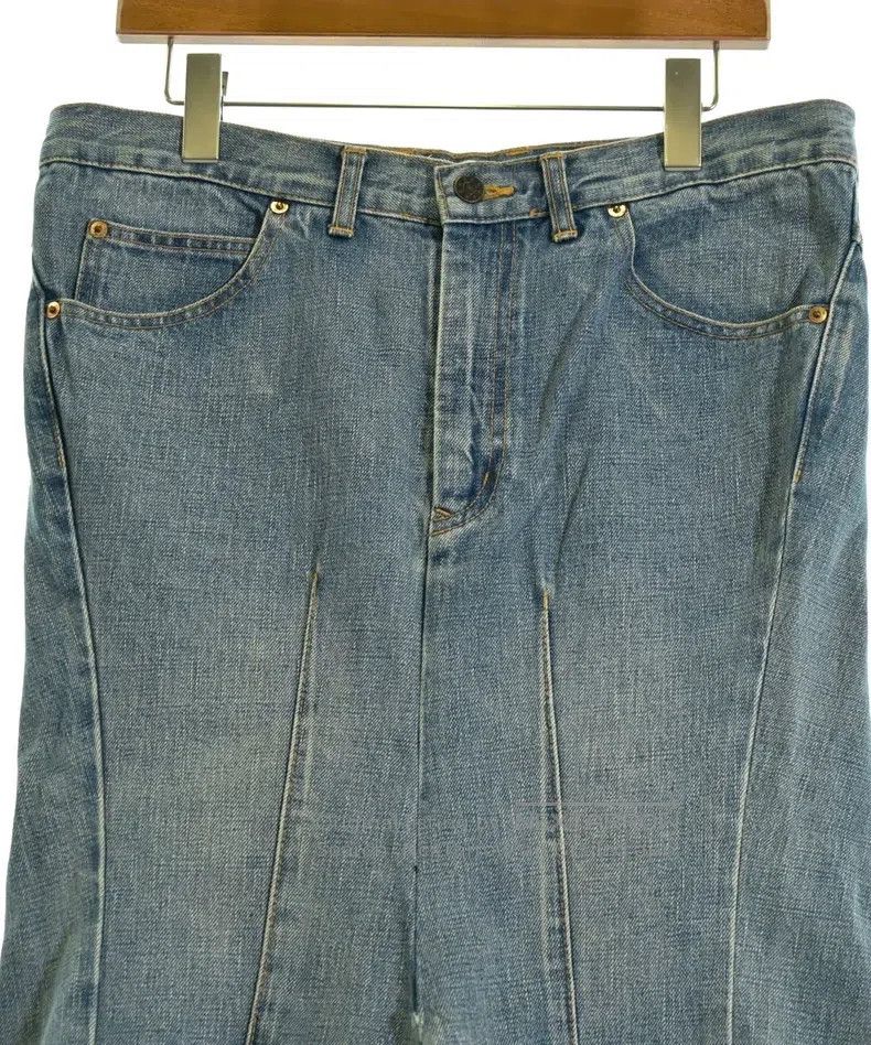 Junya Watanabe Junya Watanabe size M Denim Low Rise Pants Size 23" - 6 Thumbnail