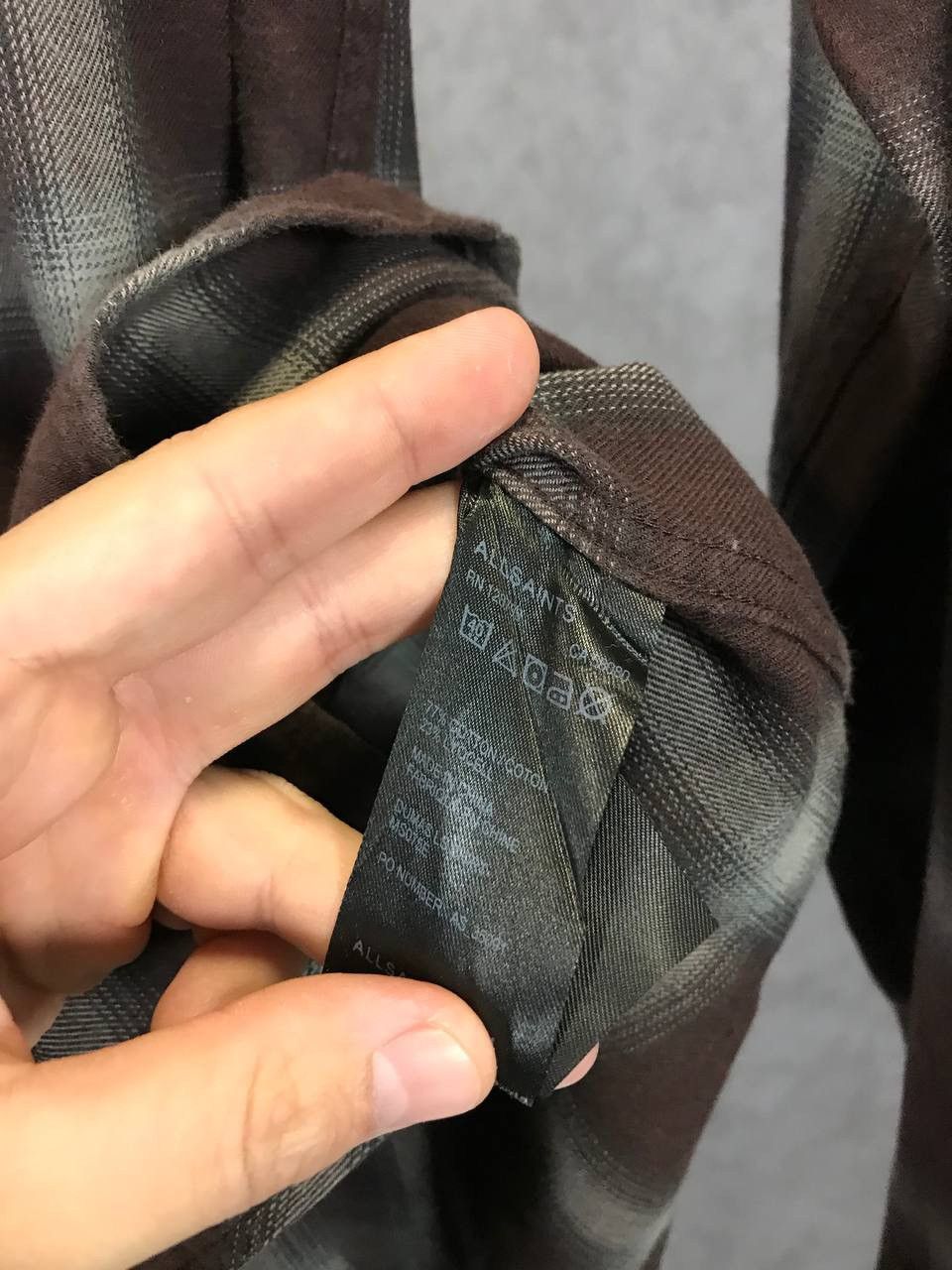 Allsaints Allsaints flannel shirt Size US S / EU 44-46 / 1 - 5 Thumbnail