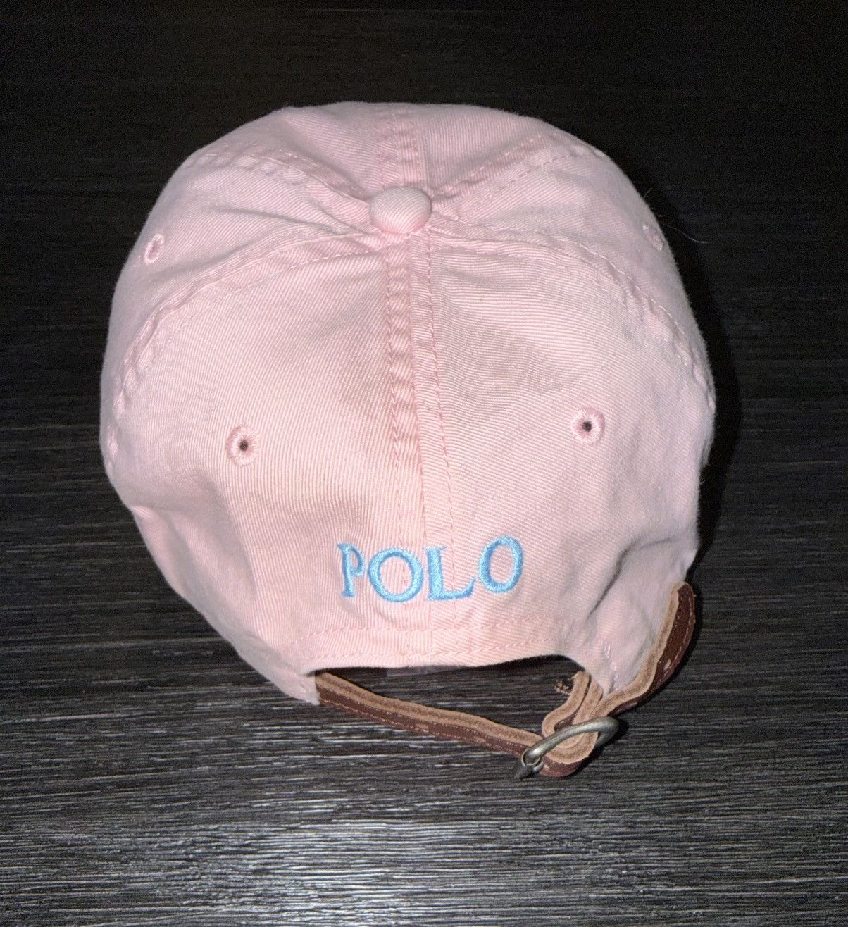 Polo Ralph Lauren Vintage Polo Ralph Lauren Pink Strapback Hat Cap Size ONE SIZE - 8 Thumbnail