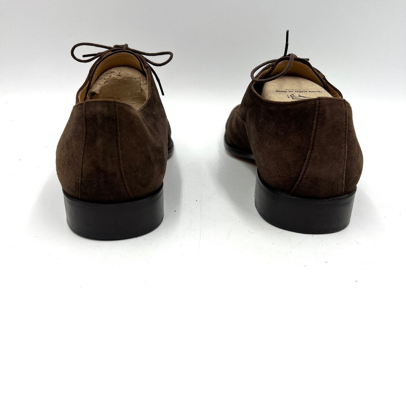 Other Steeple Gate Oxford Suede Brown Dress Shoe Leather Lace Up Size US 9 / EU 42 - 6 Thumbnail