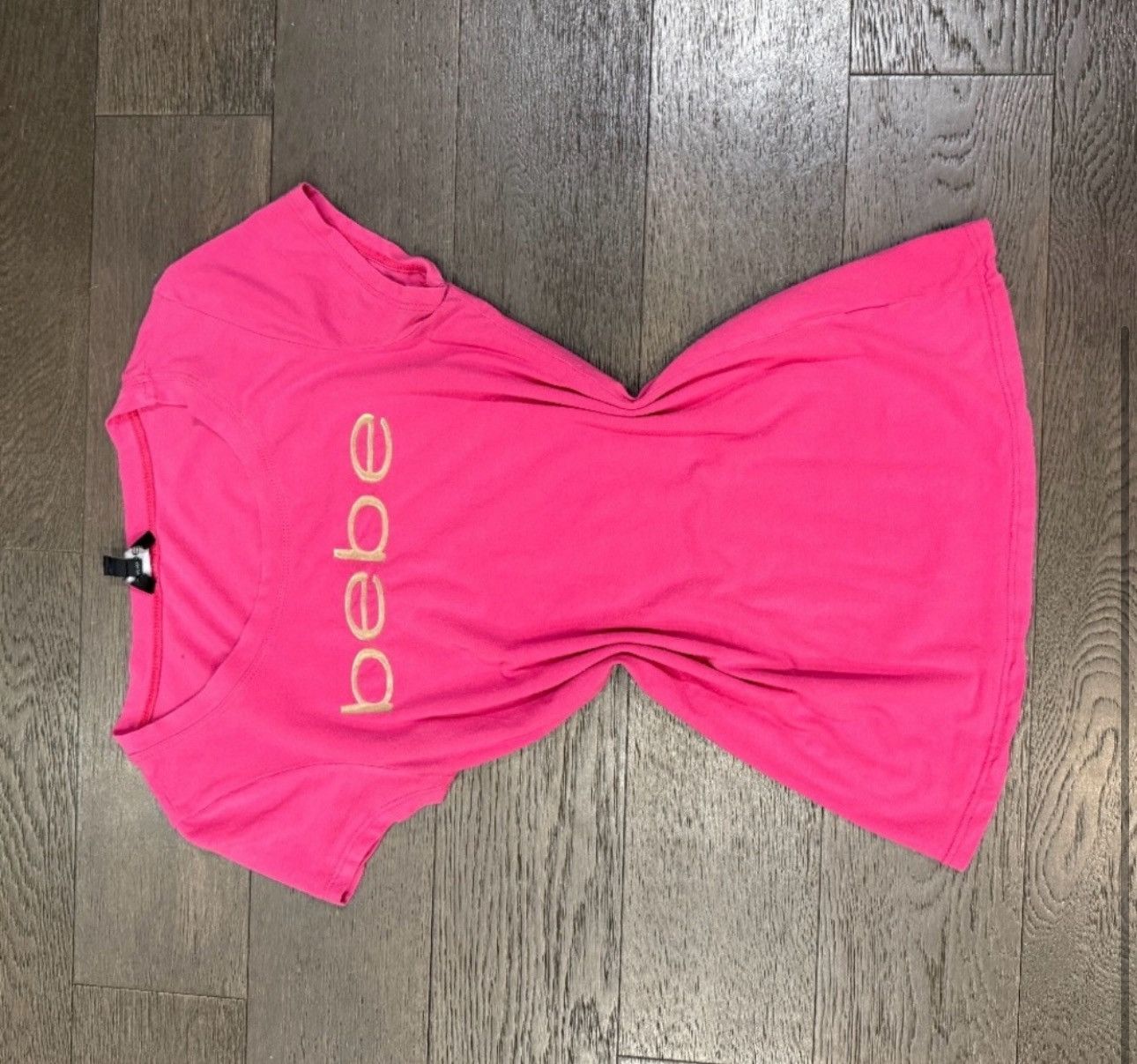 Bebe vintage Bebe hot pink model shirt Size XS / US 0-2 / IT 36-38 - 2 Thumbnail