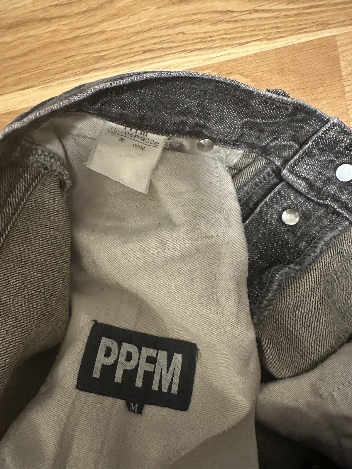 PPFM PPFM paint splattered distressed denim Size US 30 / EU 46 - 4 Thumbnail