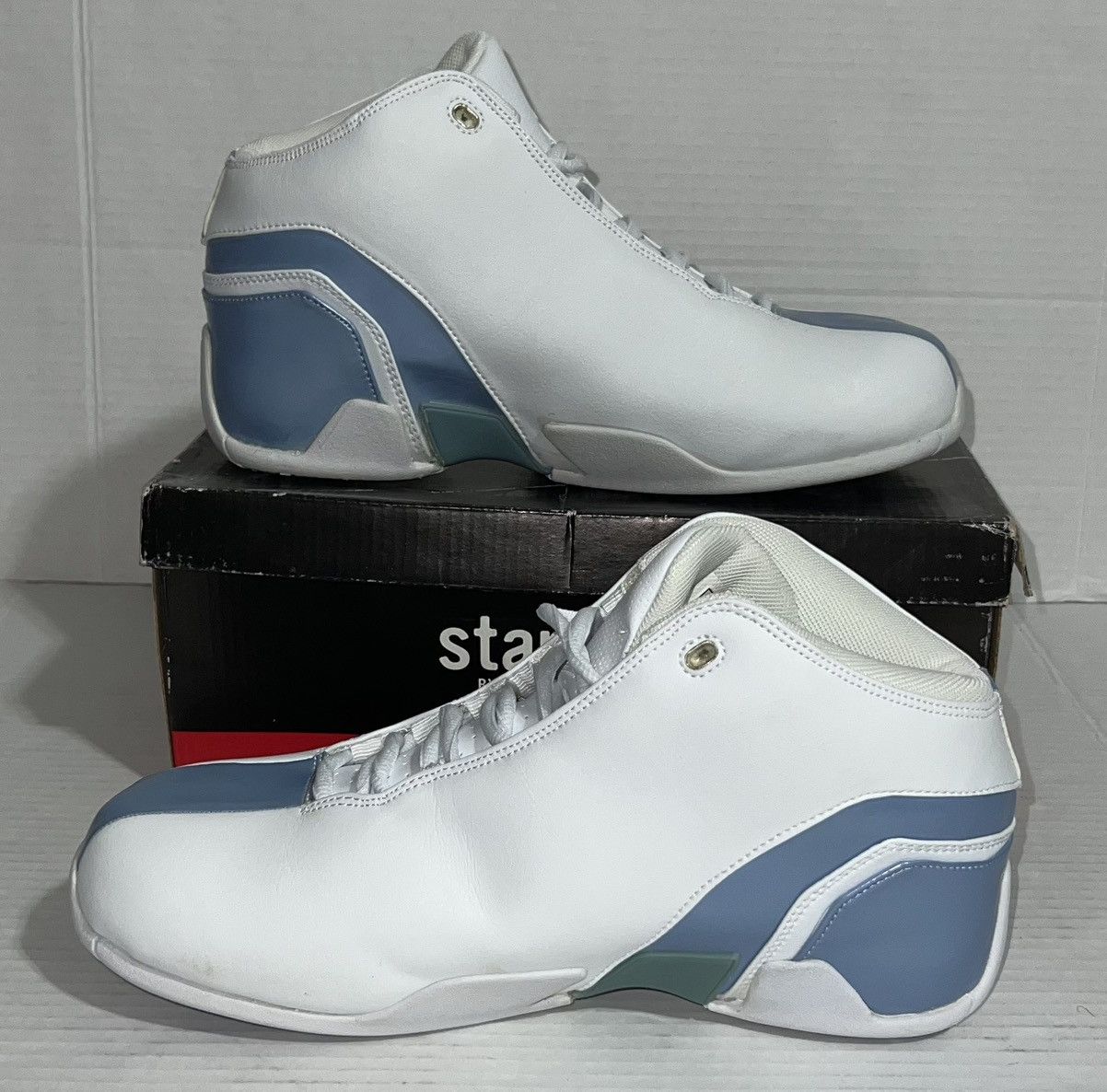 Other New Vintage Stephon Marbury Starbury Basketball Shoes White Size US 8.5 / EU 41-42 - 2 Thumbnail