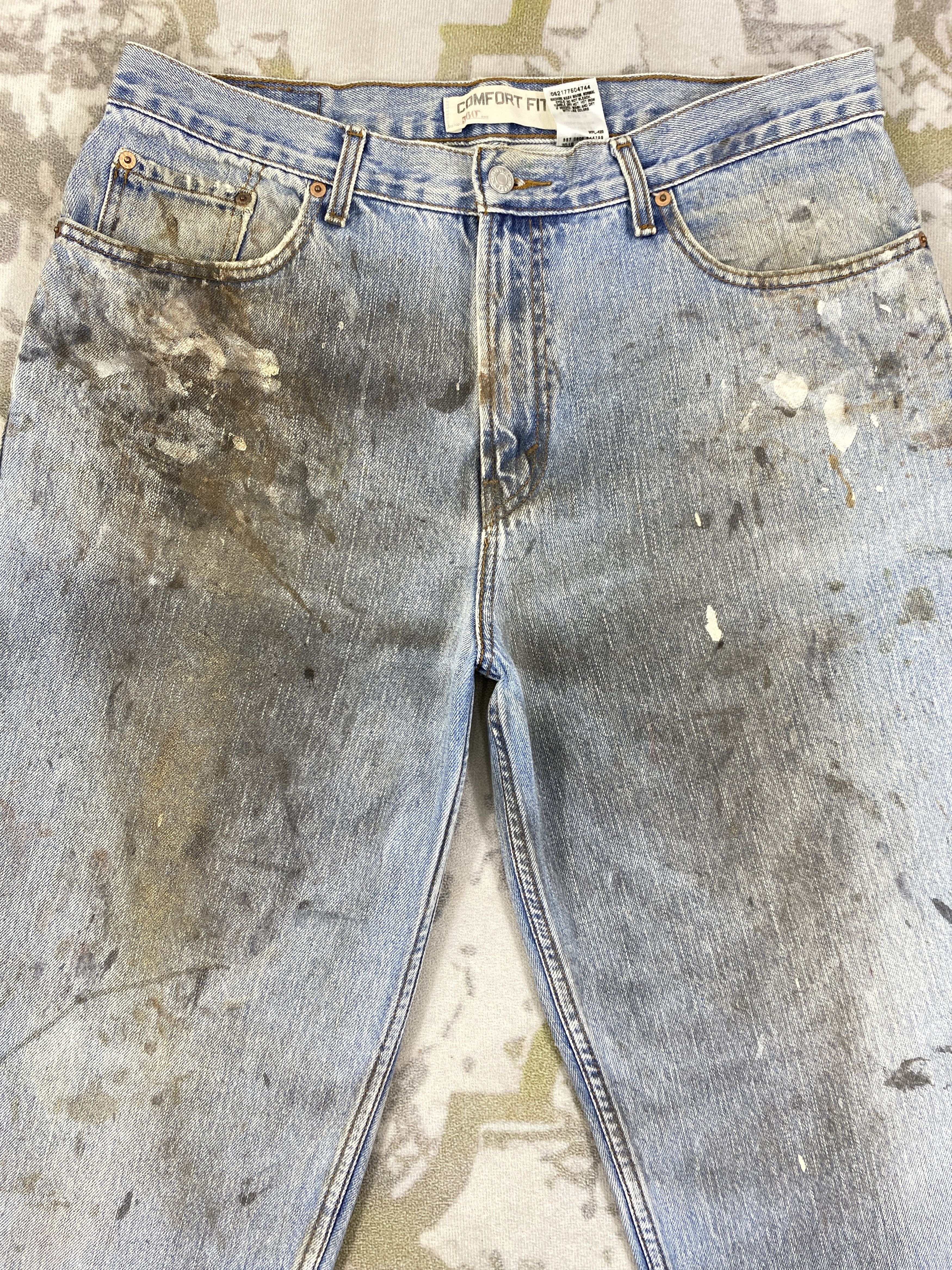 Levi's Dirty Used Blue Vintage Levi's 560 36x31.5 Denim -JN1911 Size US 36 / EU 52 - 3 Thumbnail