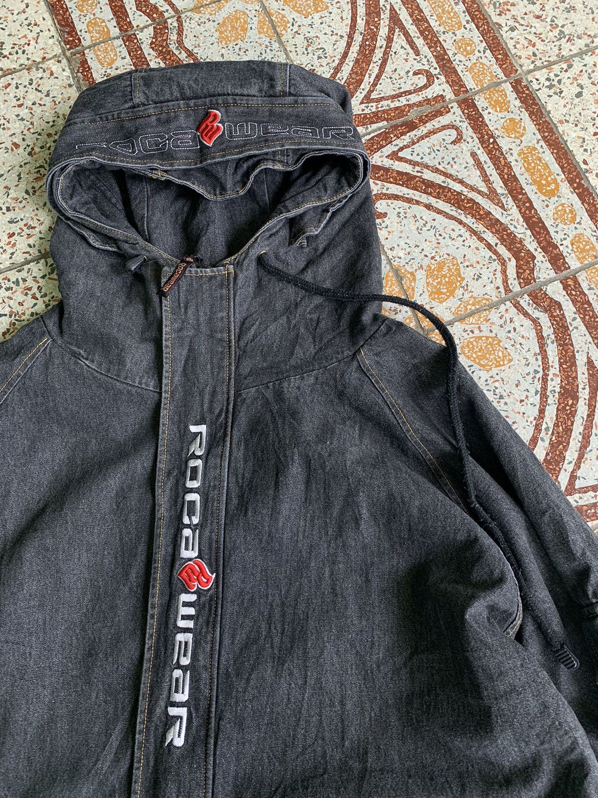 Rocawear Roca wear ecwcs denim jacket Size US XL / EU 56 / 4 - 2 Thumbnail