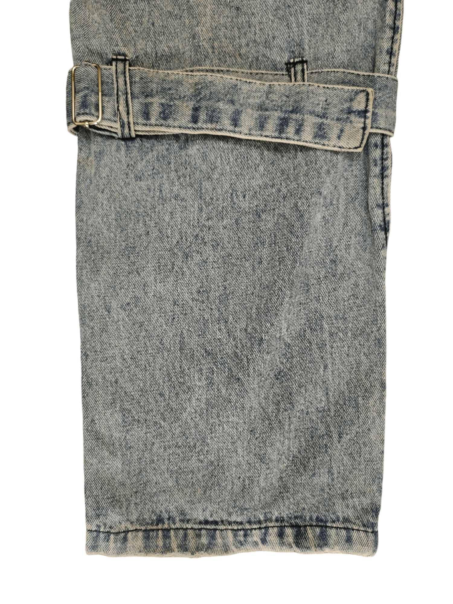 Hysteric Glamour Ahstudio Light Wash Bondage Punk Baggy Denim Pants Size US 28 / EU 44 - 14 Thumbnail