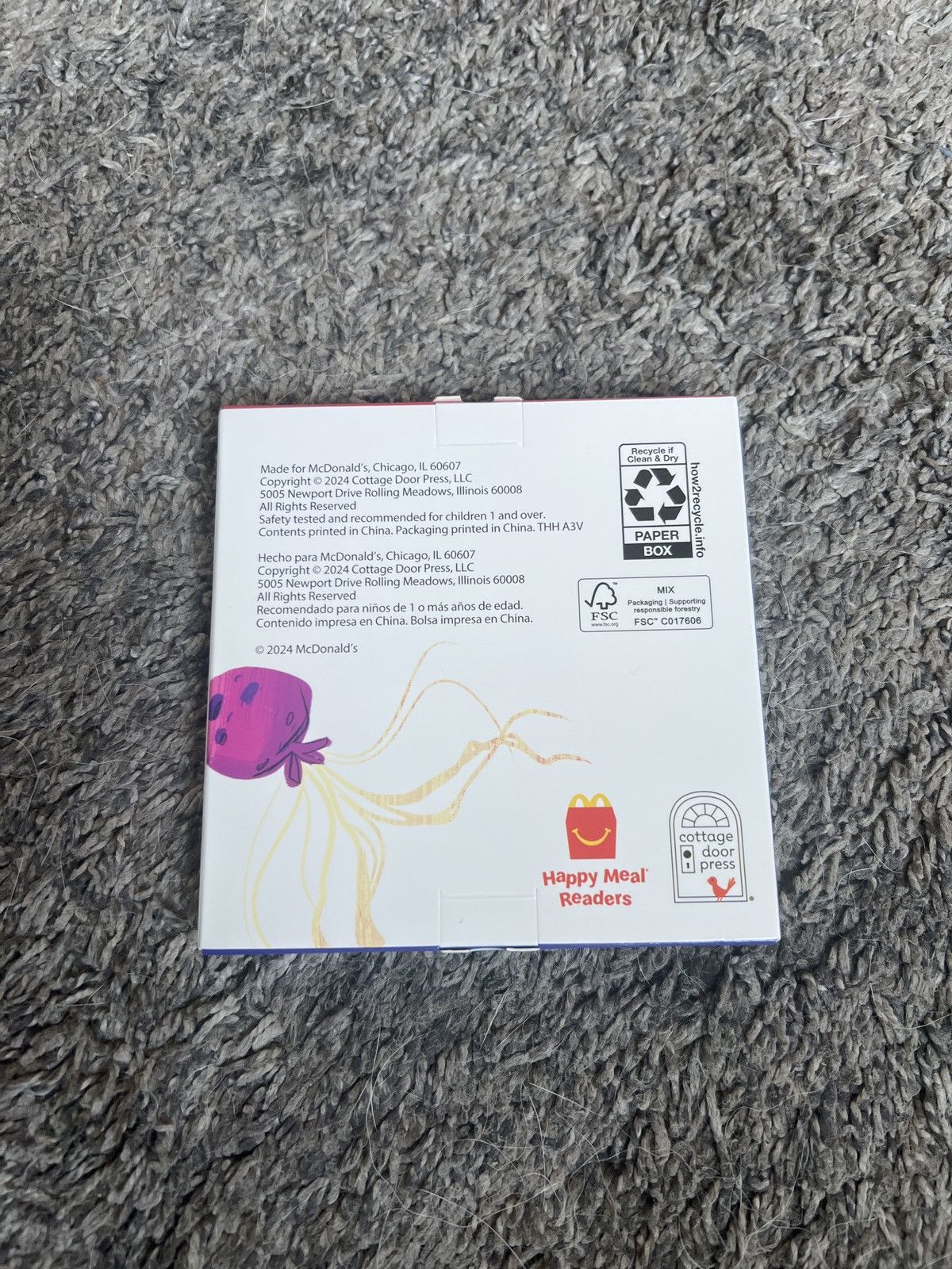 Hypebeast 2024 McDonald’s Happy Meal Readers Little Blue Boat Size ONE SIZE - 2 Thumbnail