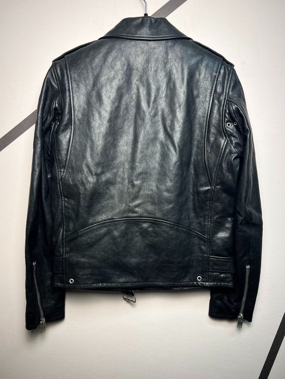 Hedi Slimane × Saint Laurent Paris 16FW L17 Mutton Leather Biker