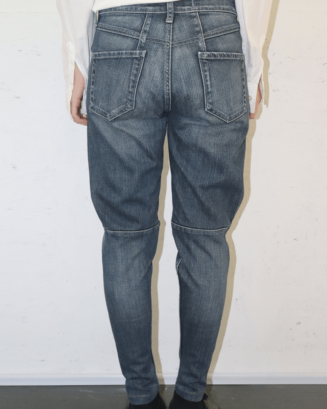 Marithe + Francois Girbaud Marithe Francois Girbaud 90s Cotton-Span Slim Pants Size 26" / US 2 / IT 38 - 3 Thumbnail