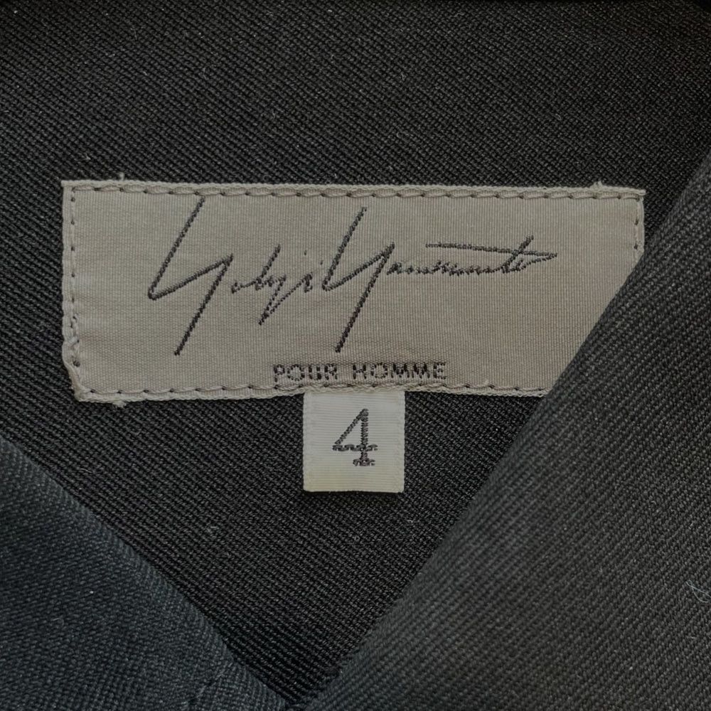 Yohji Yamamoto Yohji Yamamoto rie miyazawa long-sleeved shirt Size US XL / EU 56 / 4 - 8 Thumbnail