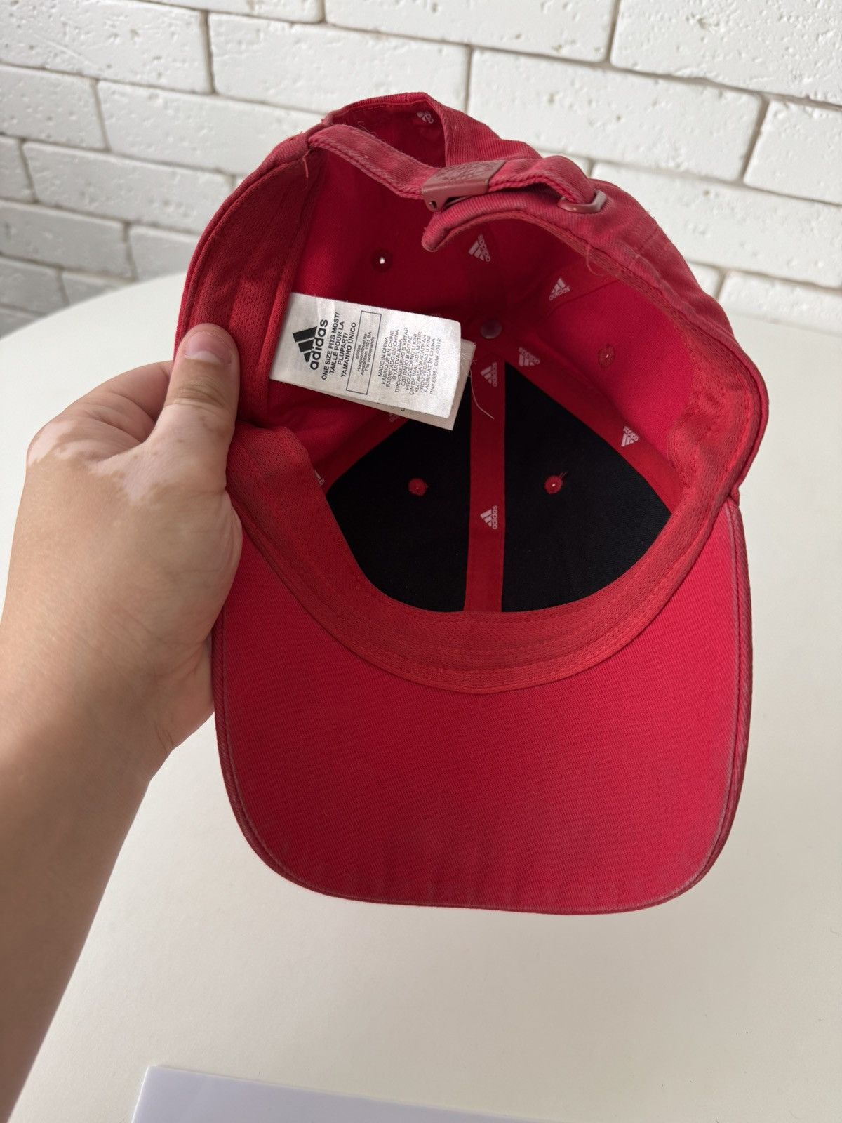 Adidas Manchester United adidas vintage cap hat Size ONE SIZE - 5 Thumbnail