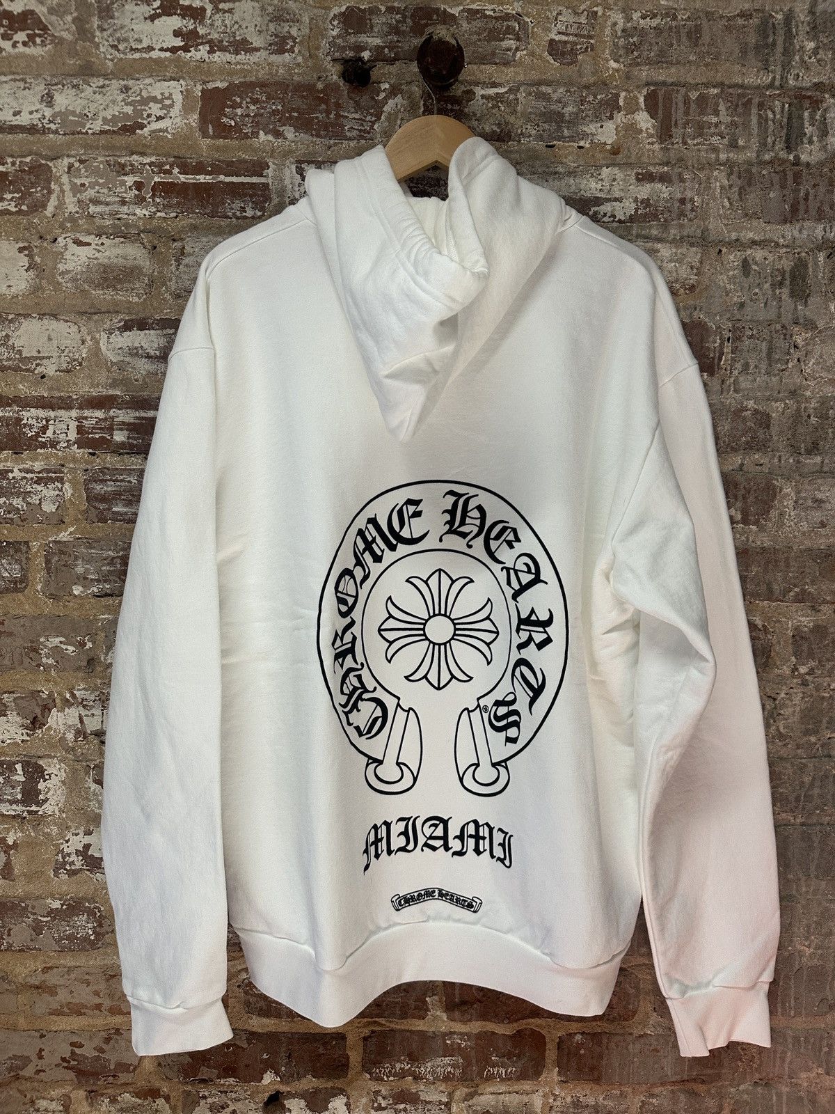 Chrome Hearts Chrome Hearts Miami Horseshoe Hoodie White Size US L / EU 52-54 / 3 - 1 Thumbnail