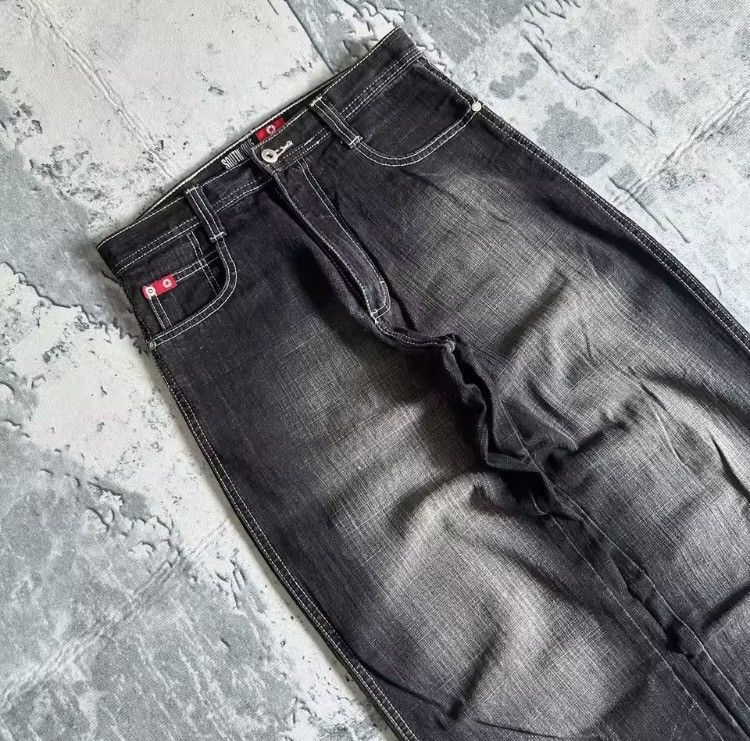 Other Vintage Black Denim Maxi Skirt 🖤 Size 29" - 3 Thumbnail