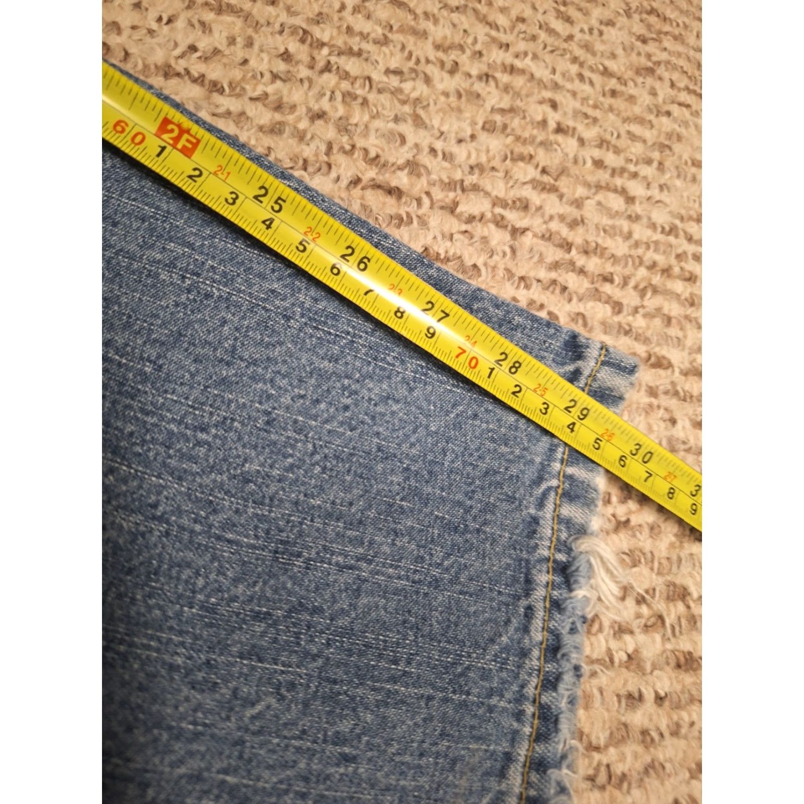 Levi's VINTAGE Levi’s Silvertab Carpenter Jeans 40x30 Grunge Wide-Leg Jeans Mens Baggy 40in Light Blue Utility Distressed Bottoms Size US 40 / EU 56 - 8 Thumbnail