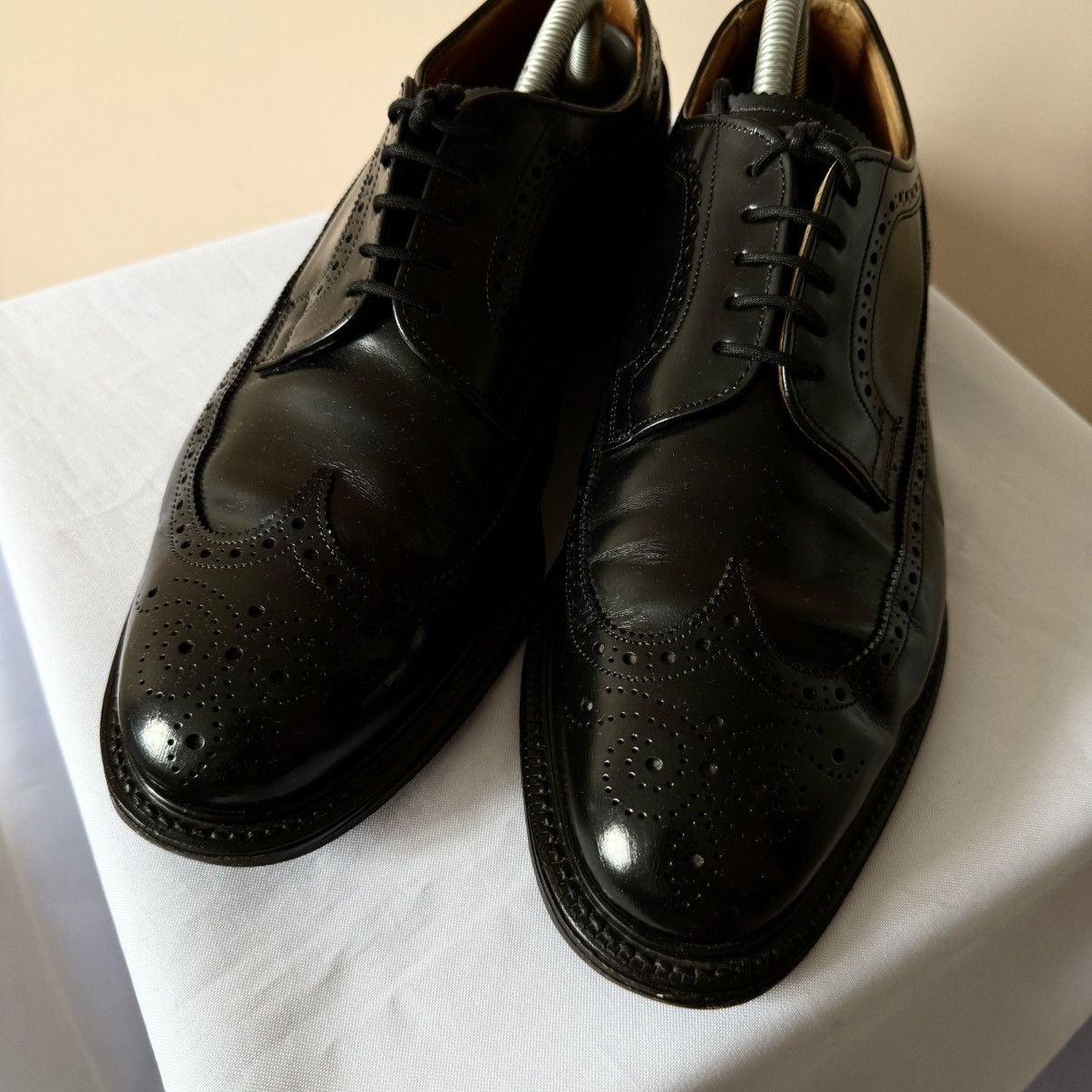 Cheaney Cheaney Broad Black Leather Casual Shoes Size US 9 / EU 42 - 4 Thumbnail
